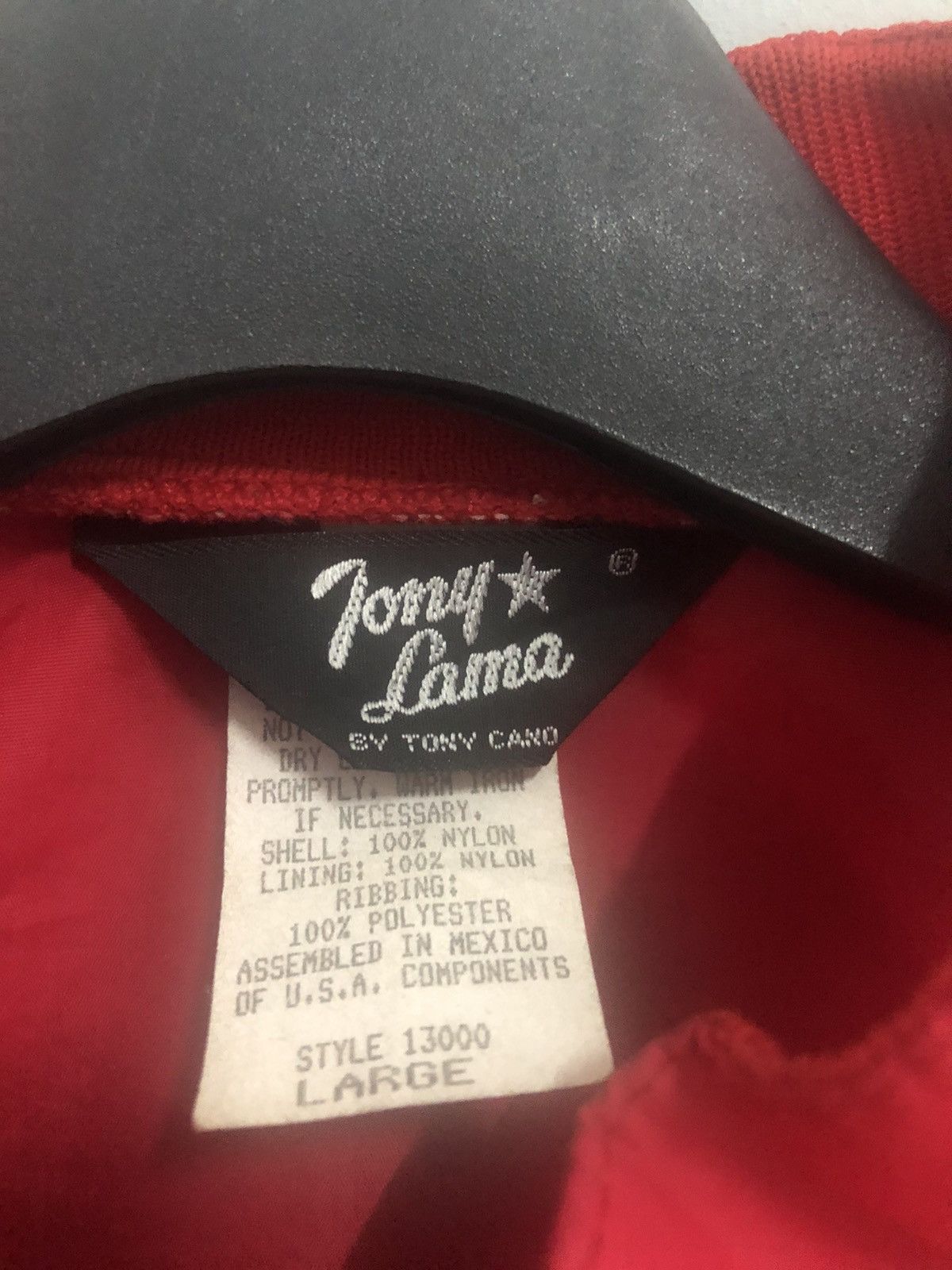 Tony Lama Vintage TONY LAMA Windbreaker Jacket Tony Cano Not Shoe Size US L / EU 52-54 / 3 - 3 Thumbnail