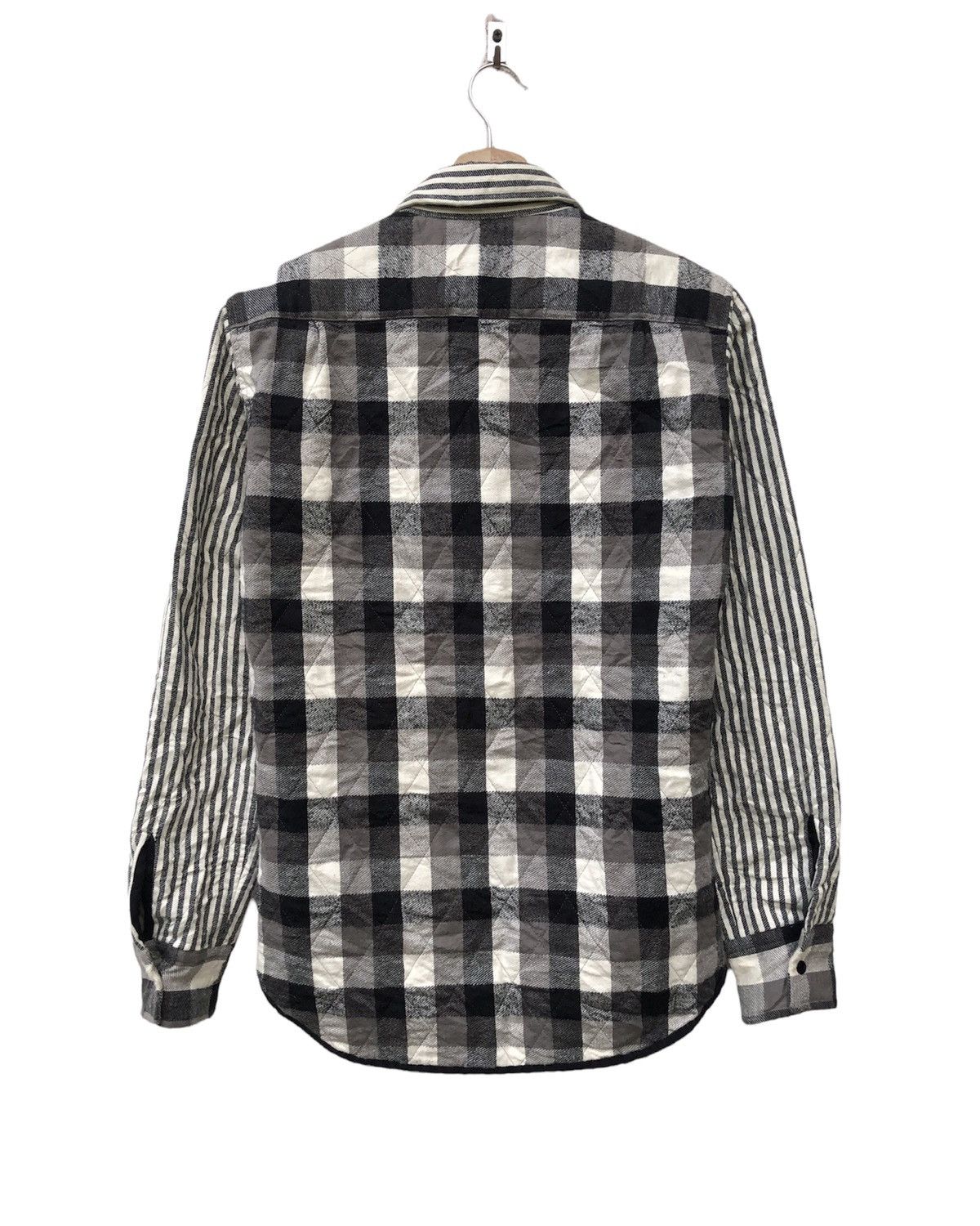 FACTOTUM FACTOTUM BUTTON UP LONG SLEEVE QUILTED TARTAN JACKET Size US S / EU 44-46 / 1 - 2 Thumbnail