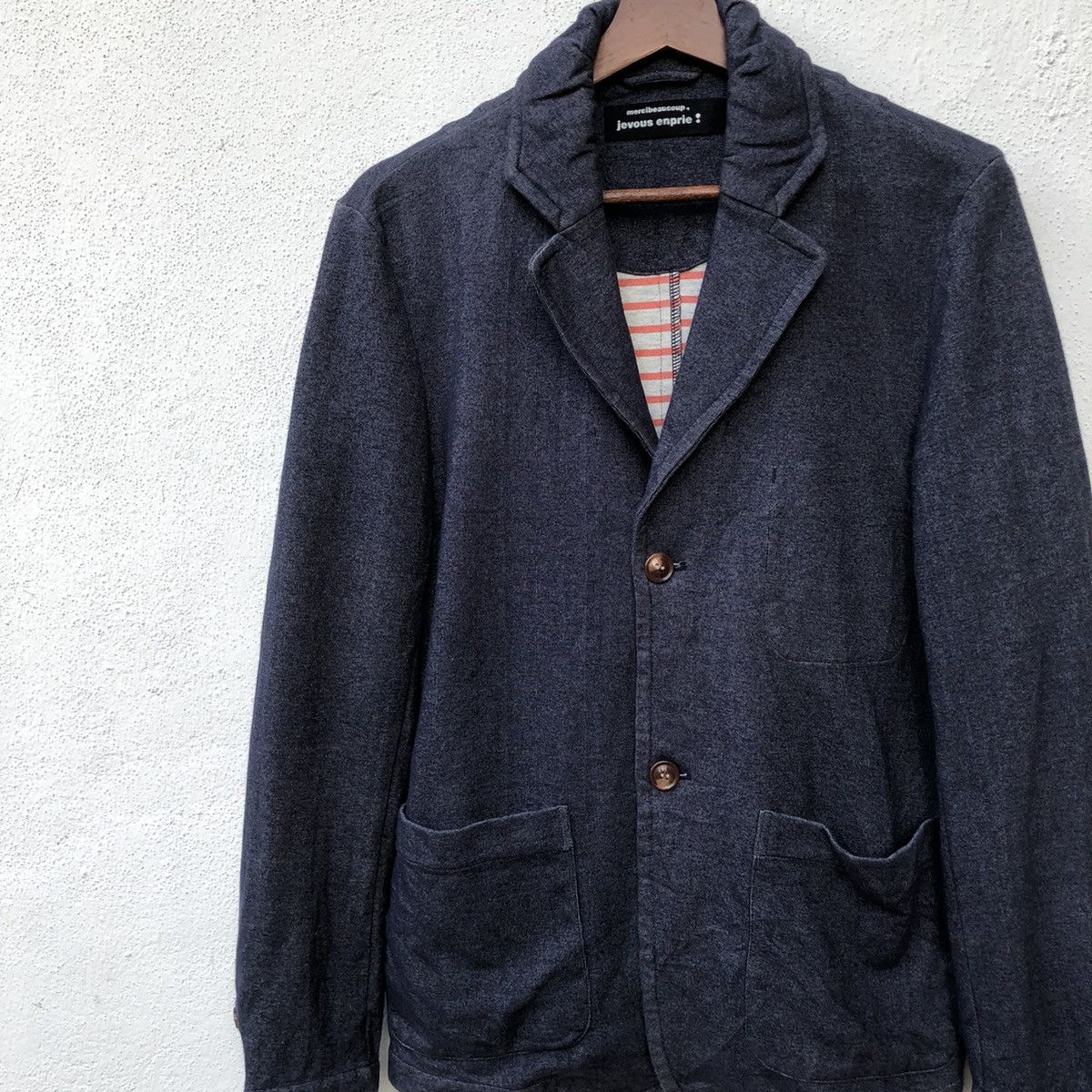 Issey Miyake 🔥MERCIBEAUCOUP JEVOUES ENPRIE CASUAL JACKET Size US M / EU 48-50 / 2 - 3 Thumbnail