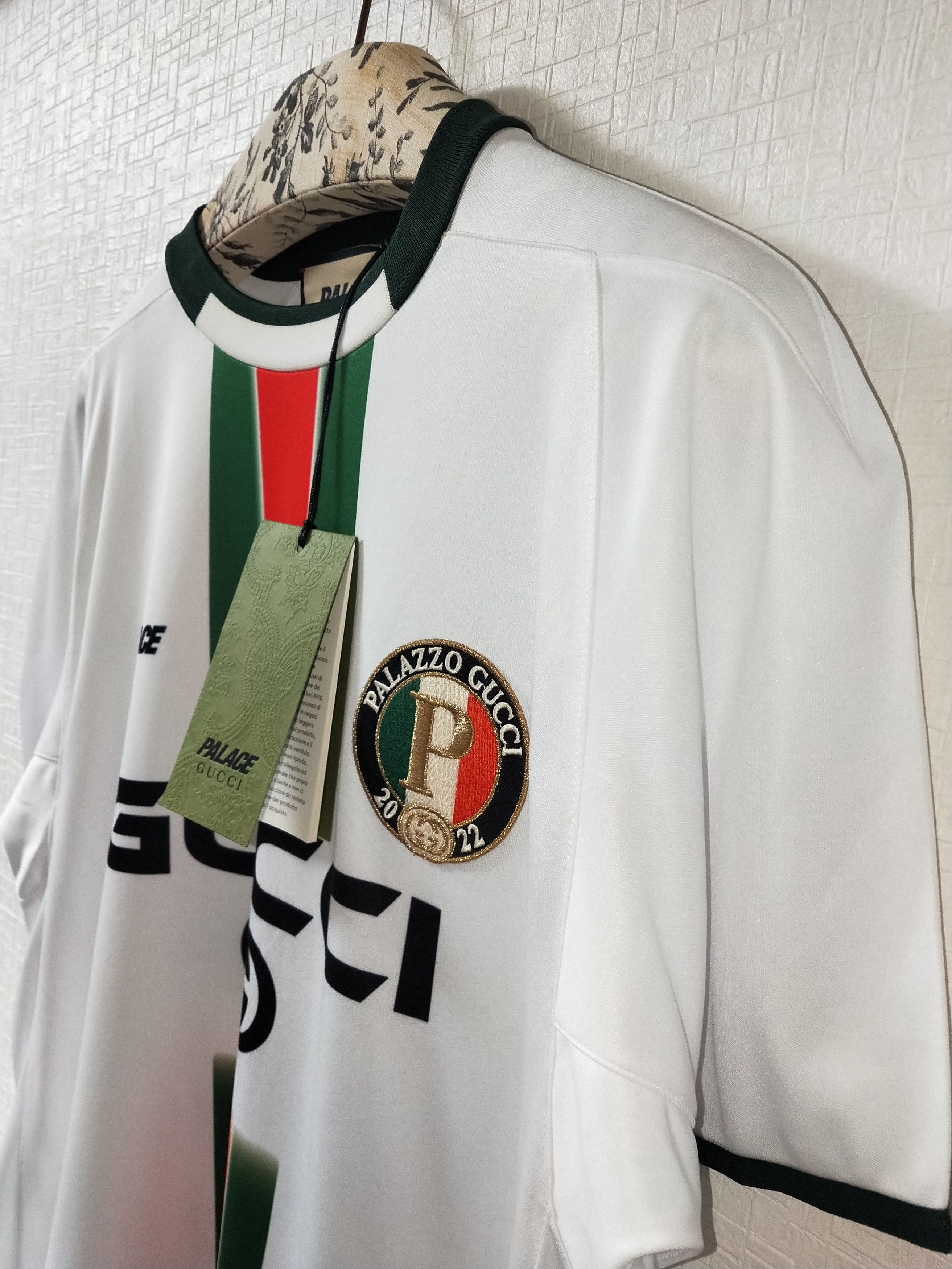 Gucci × Palace Printed Football Technical Jersey Tee Size US S / EU 44-46 / 1 - 4 Thumbnail