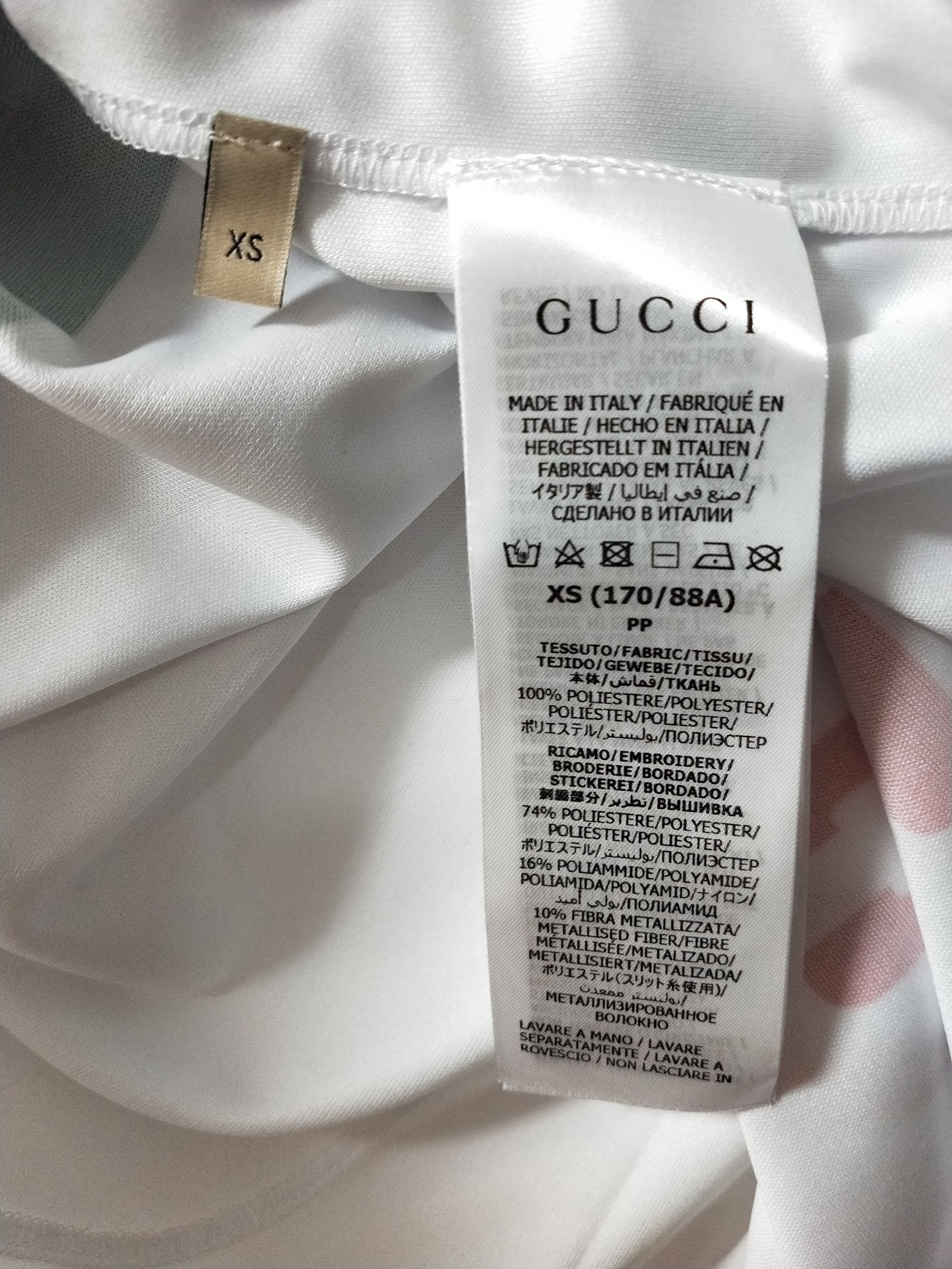 Gucci × Palace Printed Football Technical Jersey Tee Size US S / EU 44-46 / 1 - 6 Thumbnail