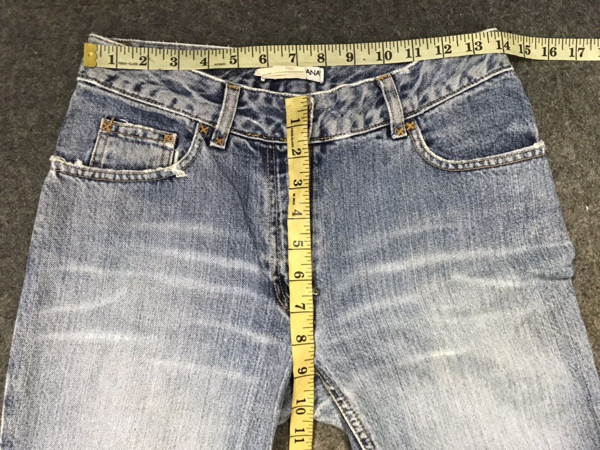 Dolce & Gabbana Dolce & Gabana Made In Italy Baggy Straight Cut Indigo Denim Size 28" / US 6 / IT 42 - 9 Thumbnail