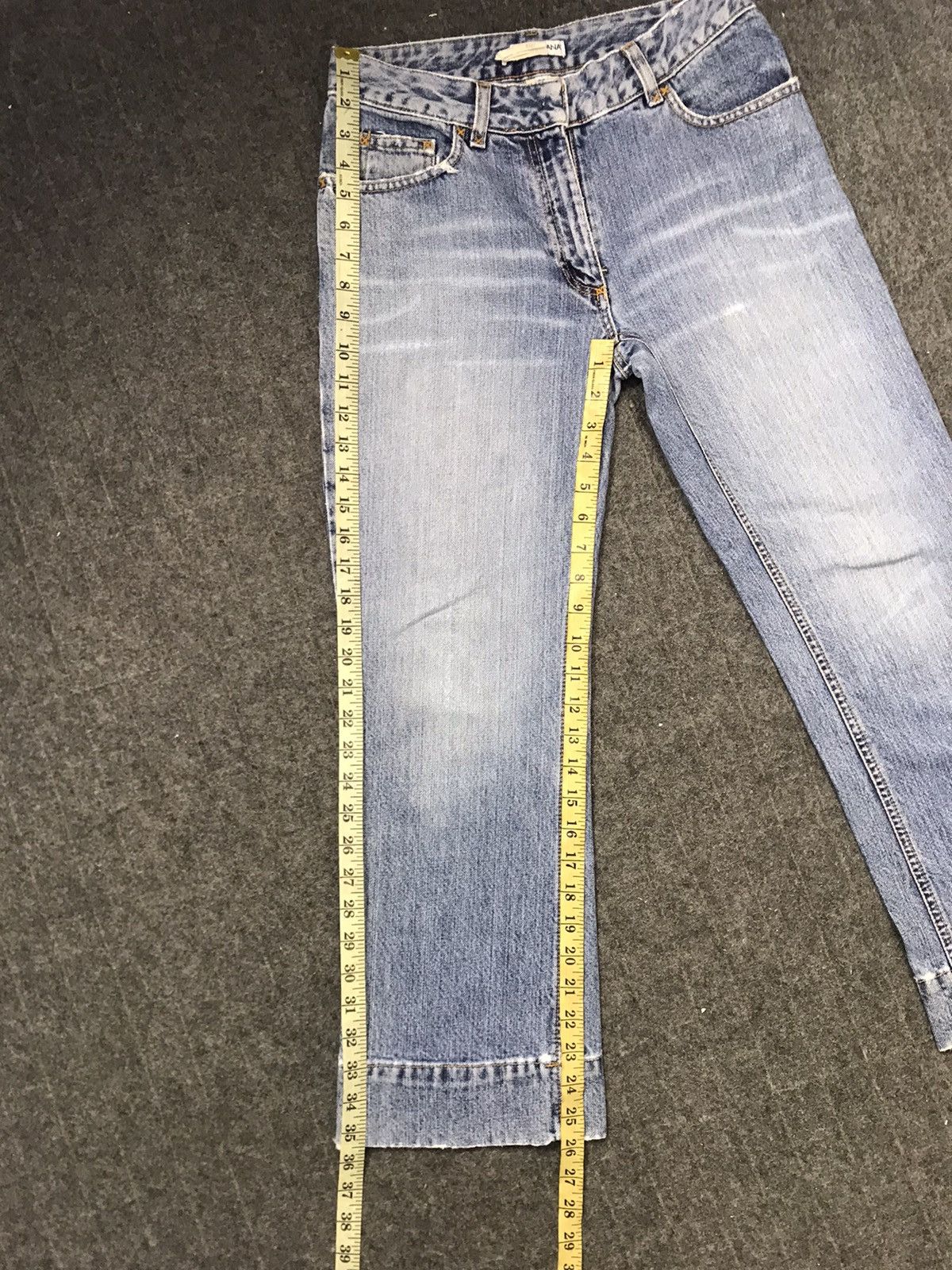 Dolce & Gabbana Dolce & Gabana Made In Italy Baggy Straight Cut Indigo Denim Size 28" / US 6 / IT 42 - 10 Thumbnail