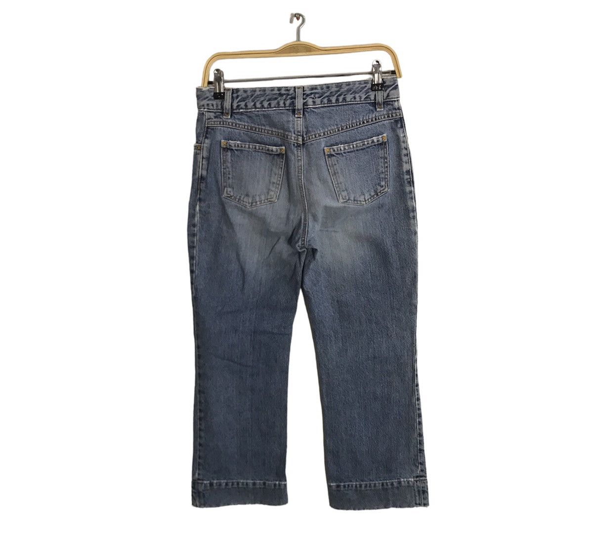 Dolce & Gabbana Dolce & Gabana Made In Italy Baggy Straight Cut Indigo Denim Size 28" / US 6 / IT 42 - 2 Thumbnail