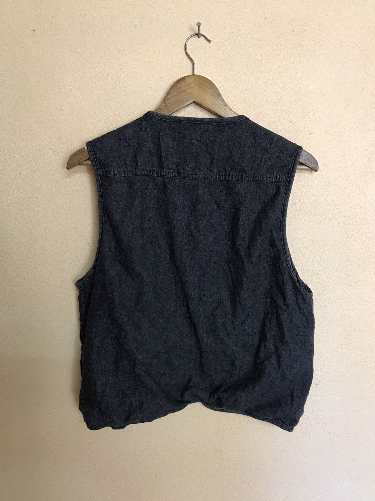 Indigo RARE NEPUCA MULTIPOCKET VEST FISHING JACKET DENIM Size US S / EU 44-46 / 1 - 2 Thumbnail