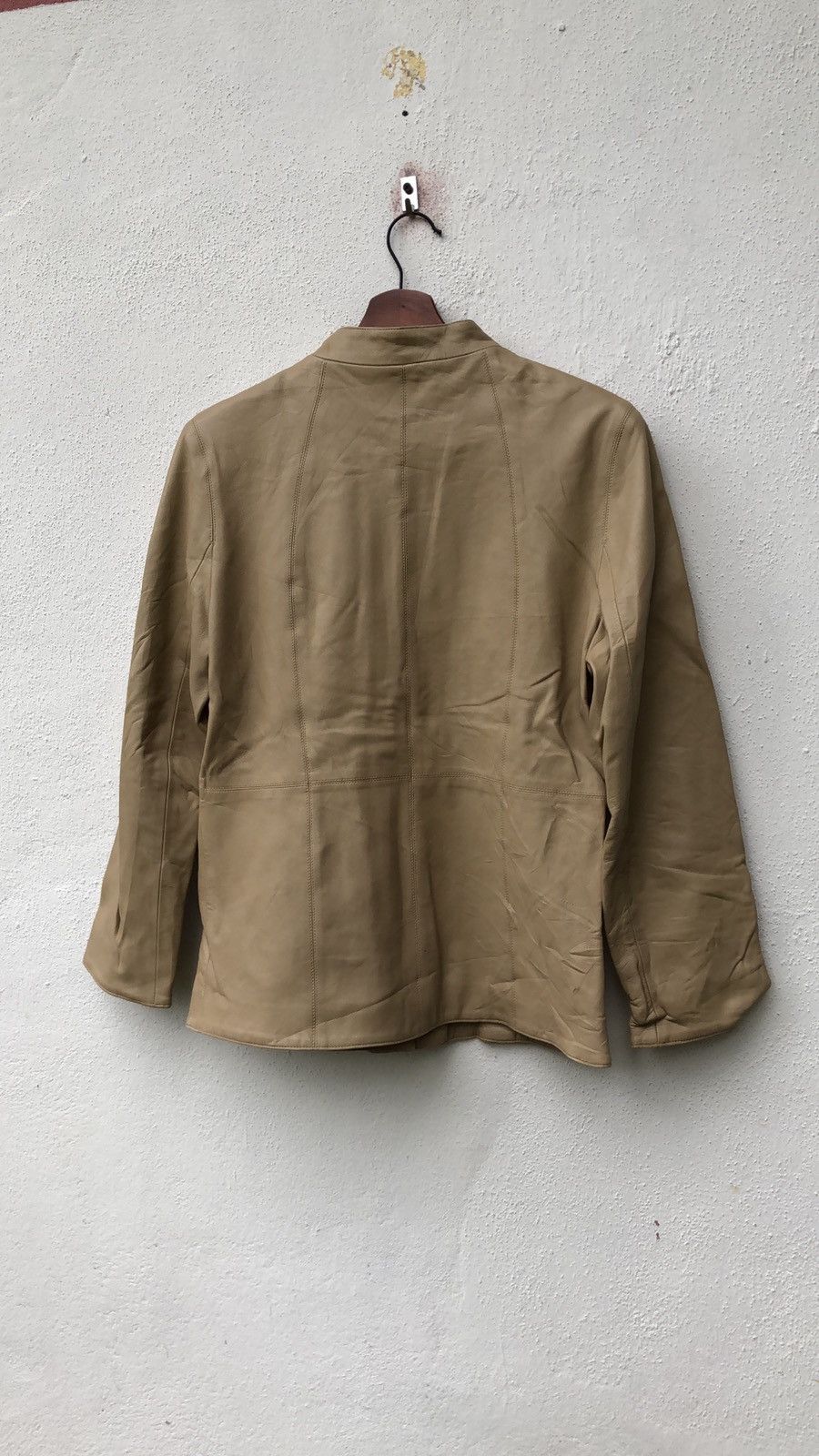 Balmain × Designer 🤝BALMAIN SHEEP SKIN LEATHER JACKET Size M / US 6-8 / IT 42-44 - 6 Thumbnail