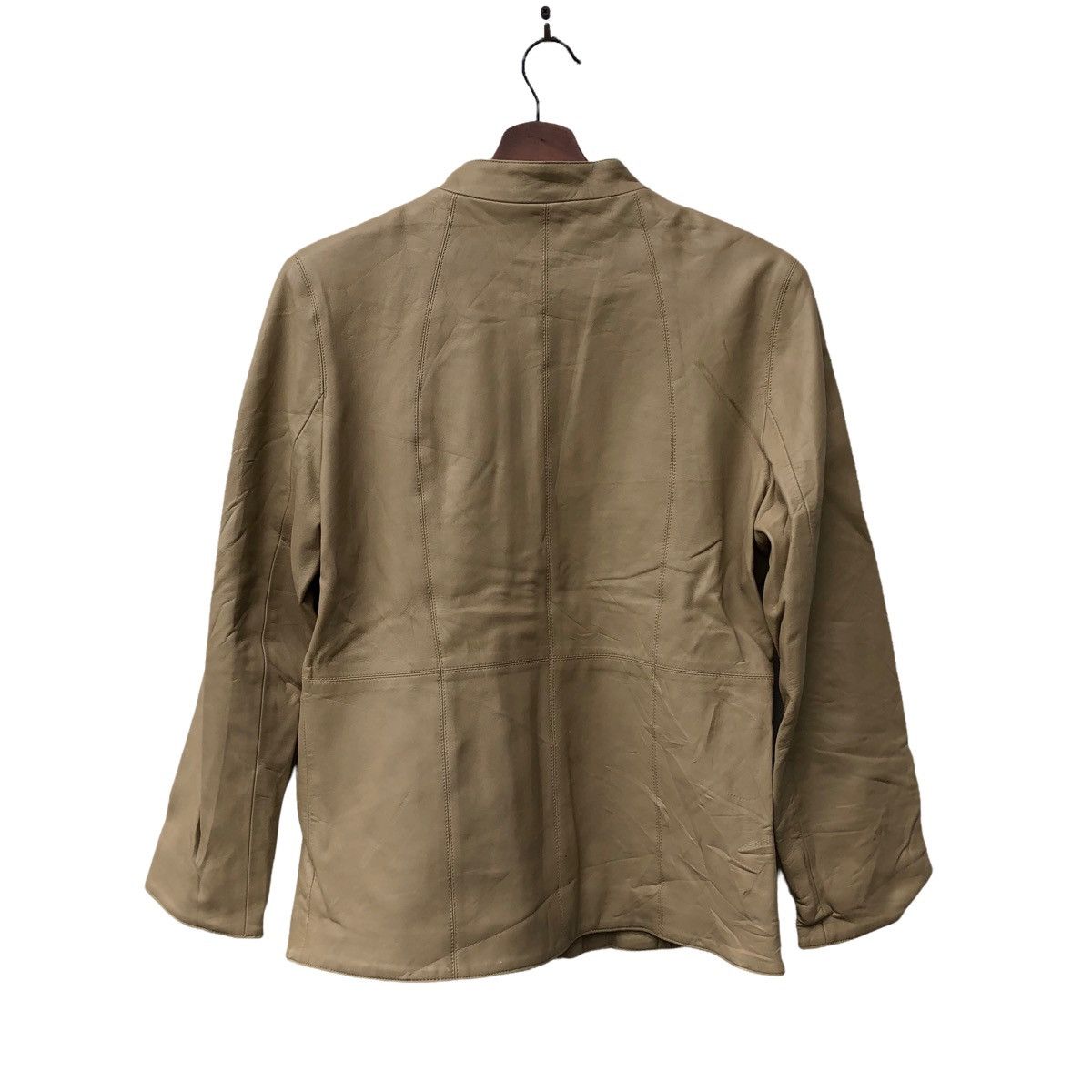 Balmain × Designer 🤝BALMAIN SHEEP SKIN LEATHER JACKET Size M / US 6-8 / IT 42-44 - 2 Thumbnail