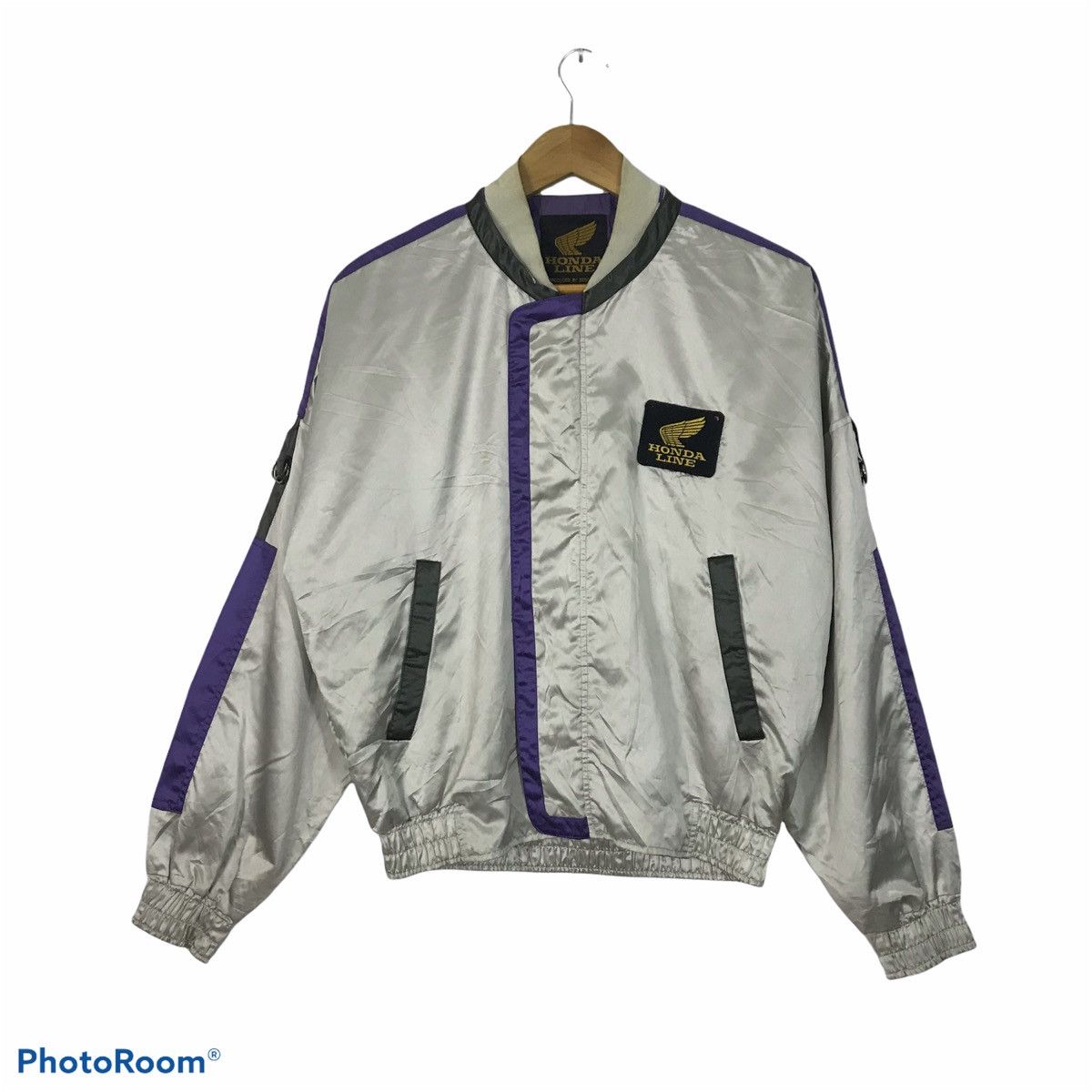Honda × Sports Specialties Vintage Honda Line Japan Bomber Jacket Size US L / EU 52-54 / 3 - 1 Thumbnail