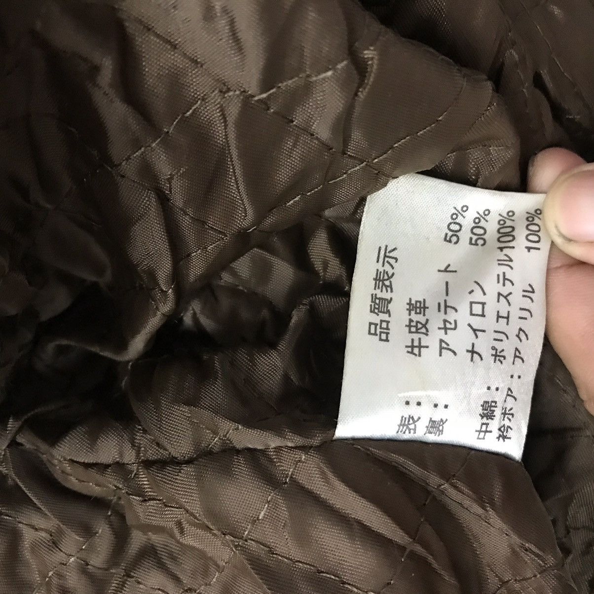 Japanese Brand 🔥Suntory Coffee Boss Design bomber leather Jacket Size US M / EU 48-50 / 2 - 10 Thumbnail