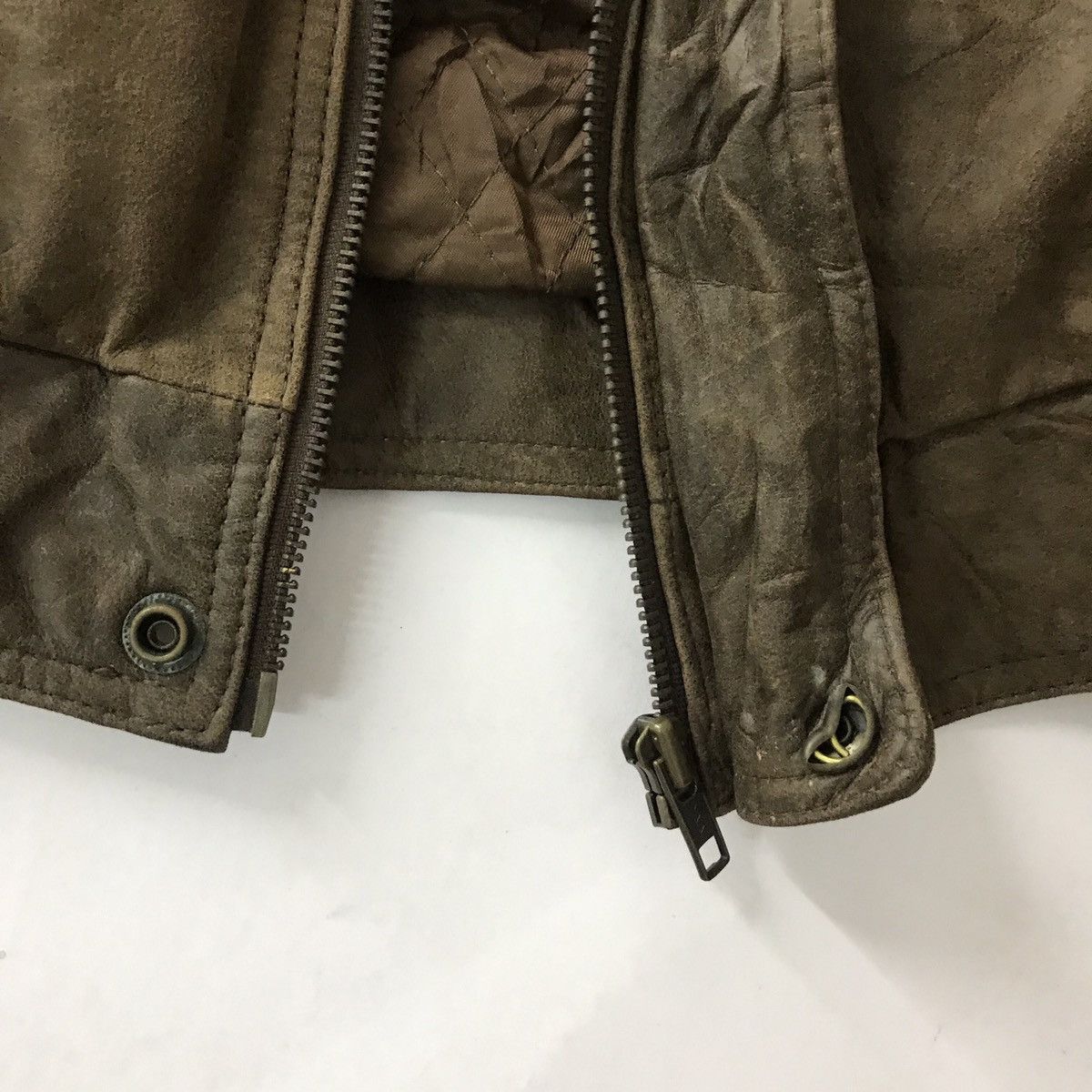 Japanese Brand 🔥Suntory Coffee Boss Design bomber leather Jacket Size US M / EU 48-50 / 2 - 11 Thumbnail