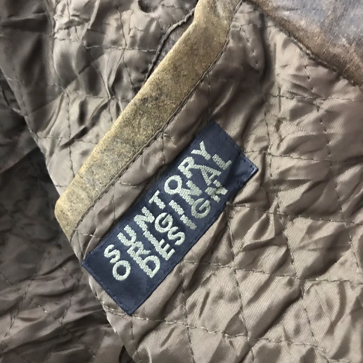 Japanese Brand 🔥Suntory Coffee Boss Design bomber leather Jacket Size US M / EU 48-50 / 2 - 9 Thumbnail