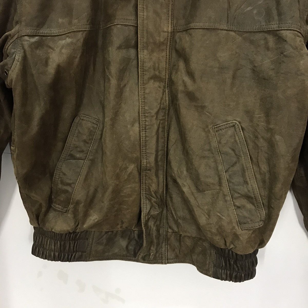 Japanese Brand 🔥Suntory Coffee Boss Design bomber leather Jacket Size US M / EU 48-50 / 2 - 4 Thumbnail