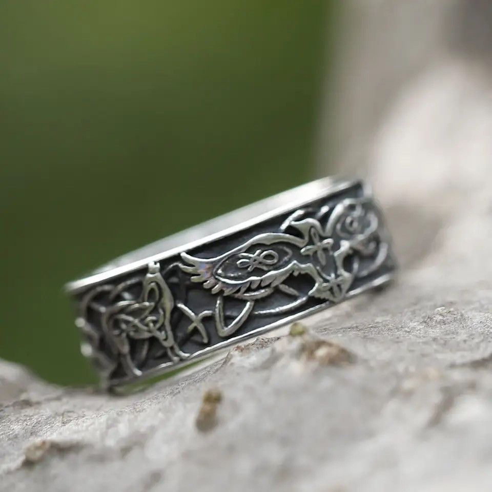 Jewelry Flying Eagle Rings Size ONE SIZE - 3 Thumbnail