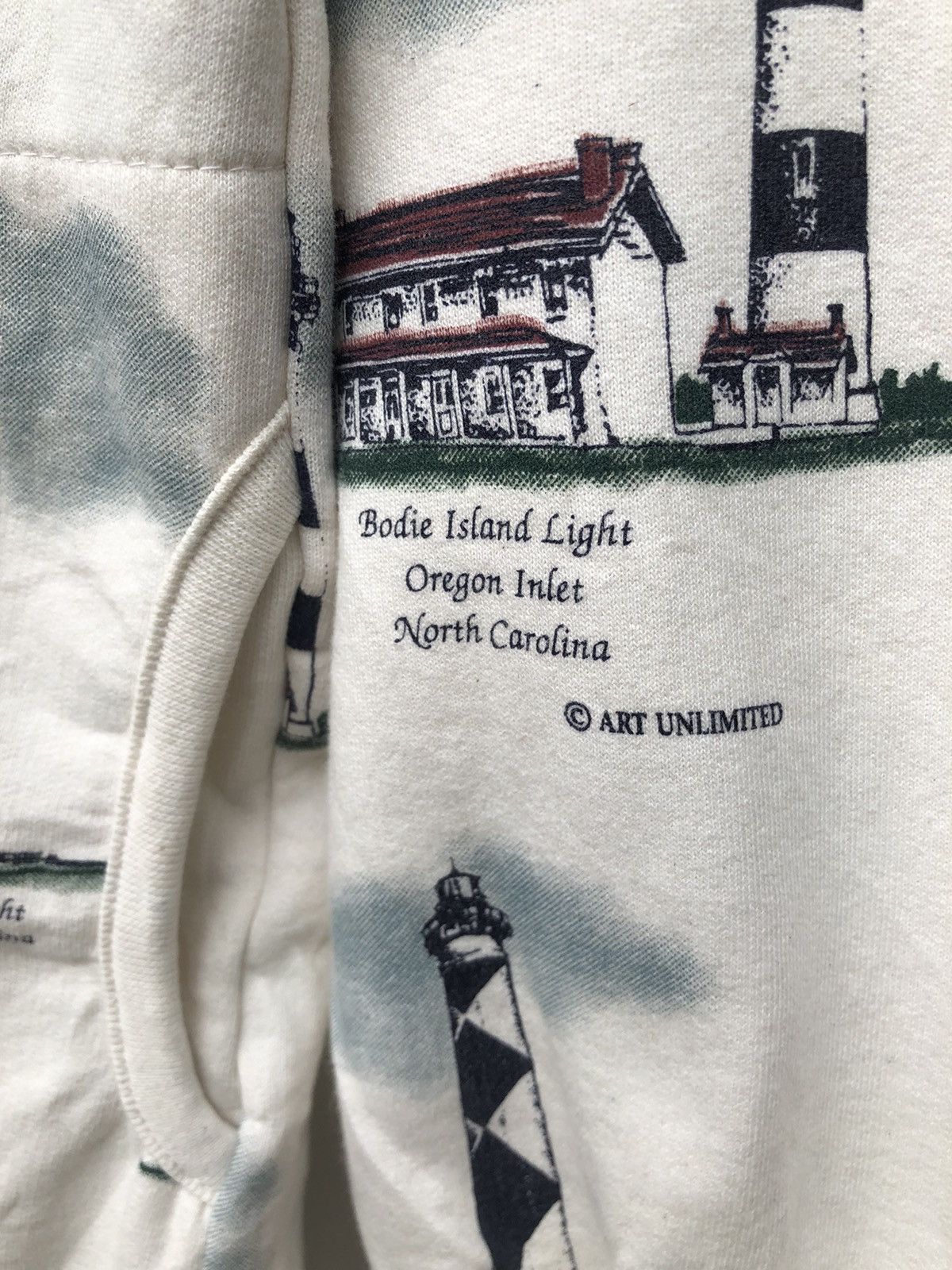 Vintage Vintage Art Unlimited Full Print Lighthouse Sweatshirt Size US L / EU 52-54 / 3 - 5 Thumbnail