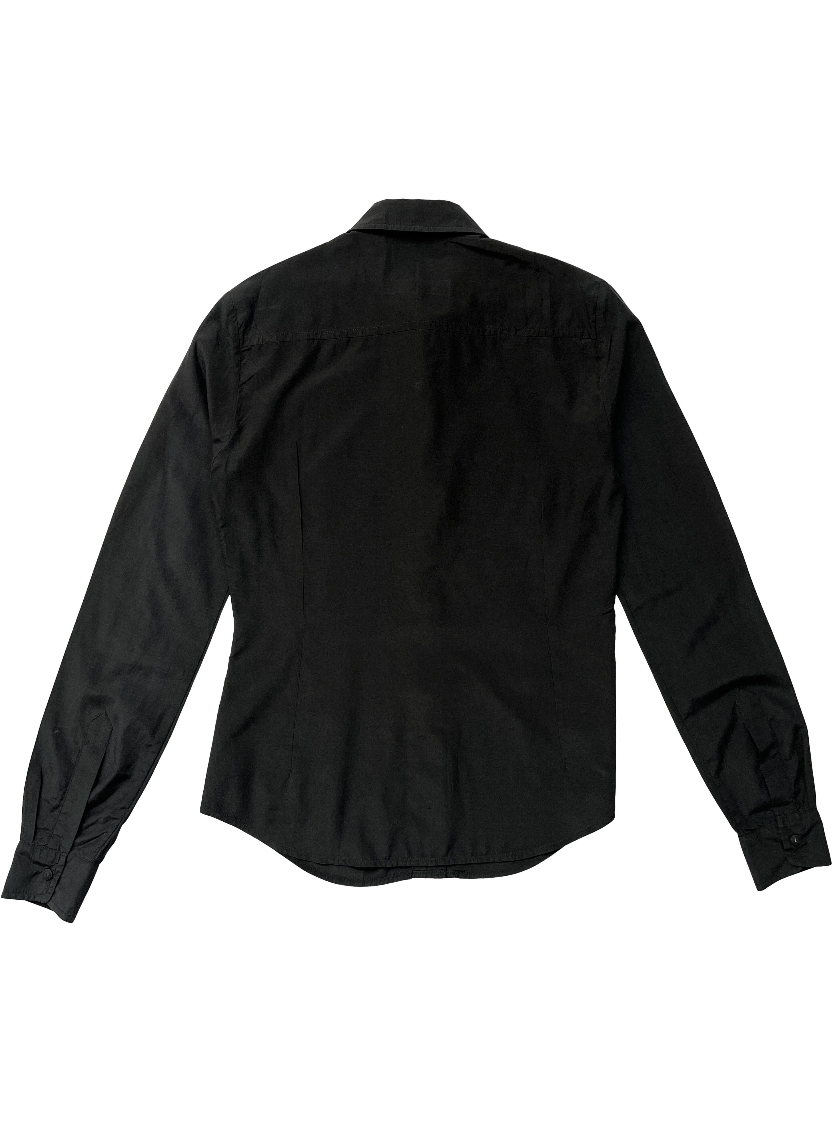 Veronique Branquinho ⚡️QUICK SALE⚡️Veronique Branquinho Black Button Up Shirt Size M / US 6-8 / IT 42-44 - 2 Thumbnail