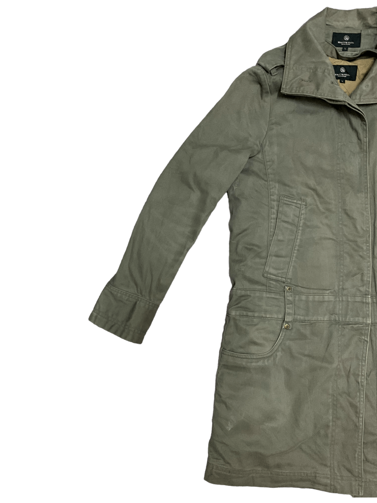 BEAUTY&YOUTH × Japanese Brand × United Arrows Vintage United Arrows X Beauty & Youth Trench Coat Size US M / EU 48-50 / 2 - 8 Thumbnail