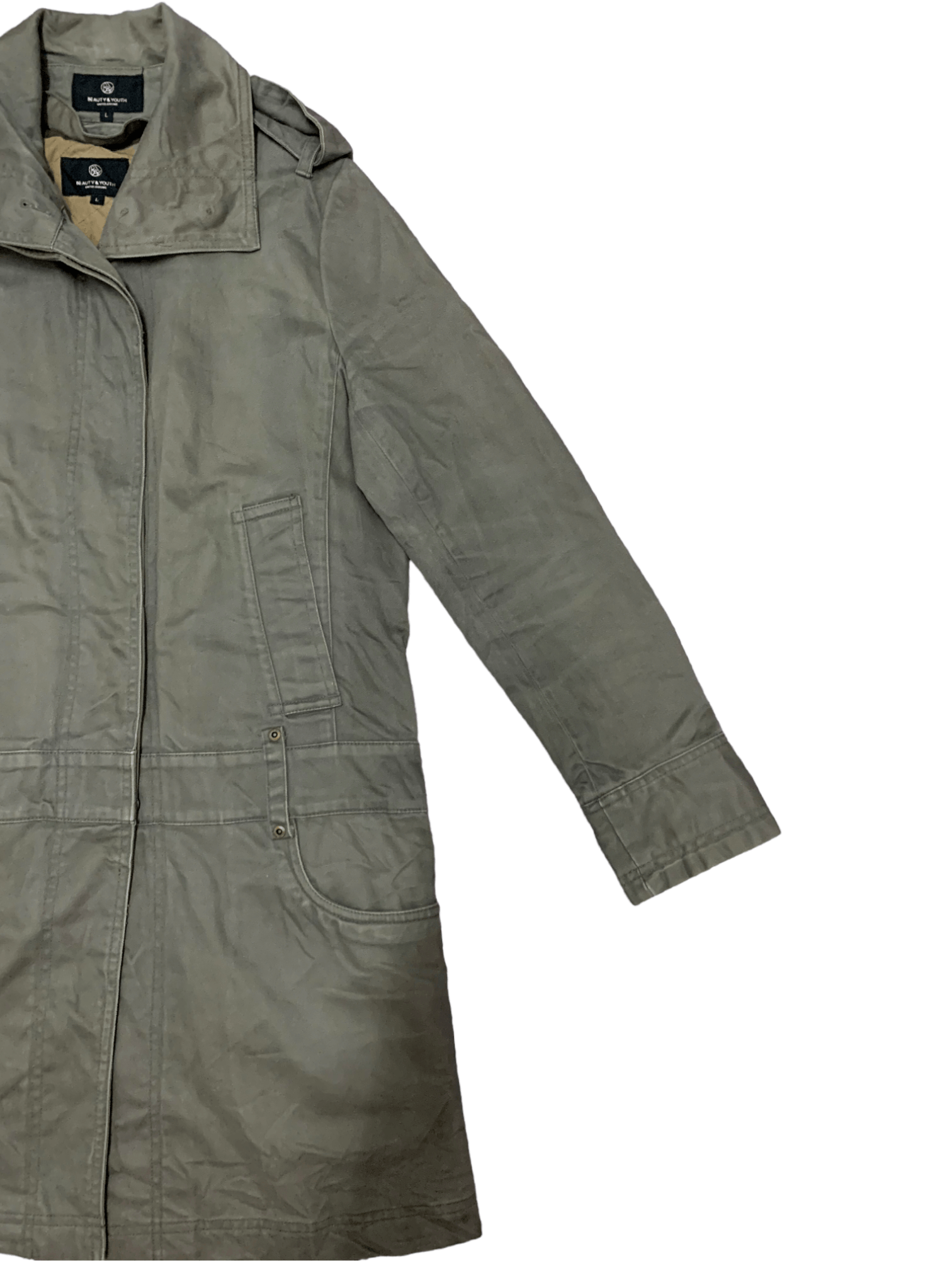 BEAUTY&YOUTH × Japanese Brand × United Arrows Vintage United Arrows X Beauty & Youth Trench Coat Size US M / EU 48-50 / 2 - 9 Thumbnail