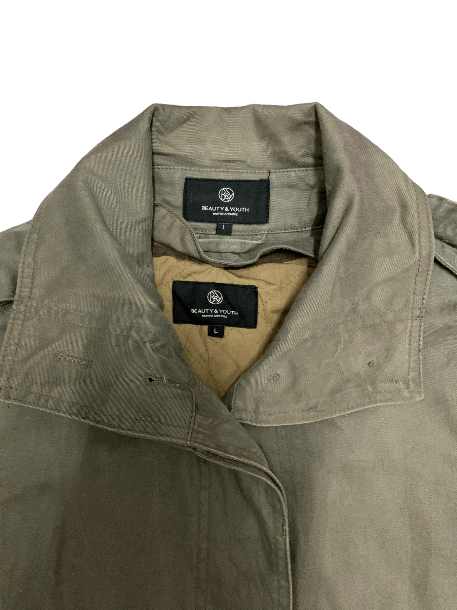BEAUTY&YOUTH × Japanese Brand × United Arrows Vintage United Arrows X Beauty & Youth Trench Coat Size US M / EU 48-50 / 2 - 5 Thumbnail