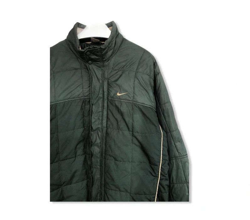 Vintage Vintage Nike Swoosh Small Logo Puffer Jacket 🧥 Size US L / EU 52-54 / 3 - 2 Thumbnail