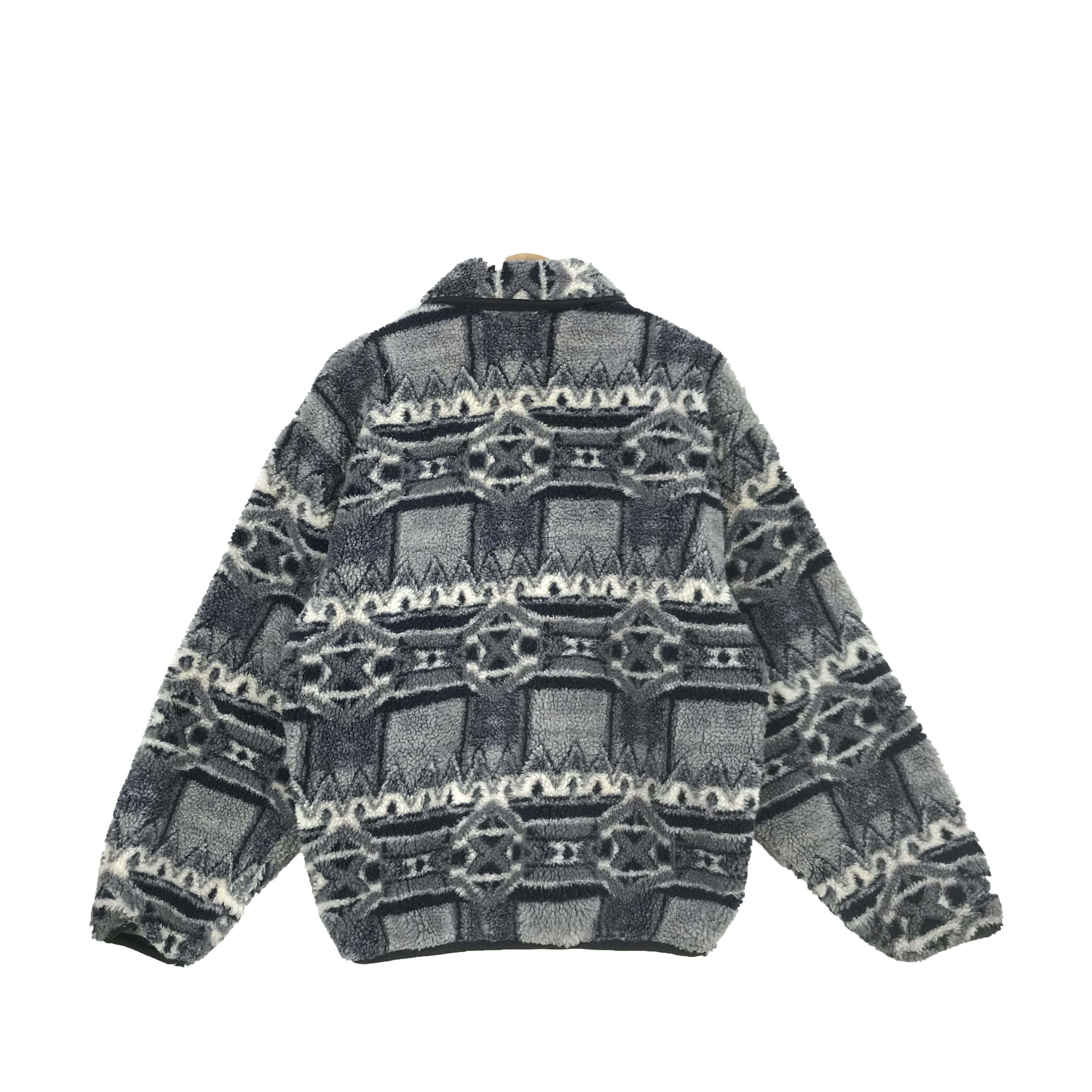 Japanese Brand × Vintage Vintage From Sport Fleece Sweater Jacket | BS54476. Size US L / EU 52-54 / 3 - 2 Thumbnail