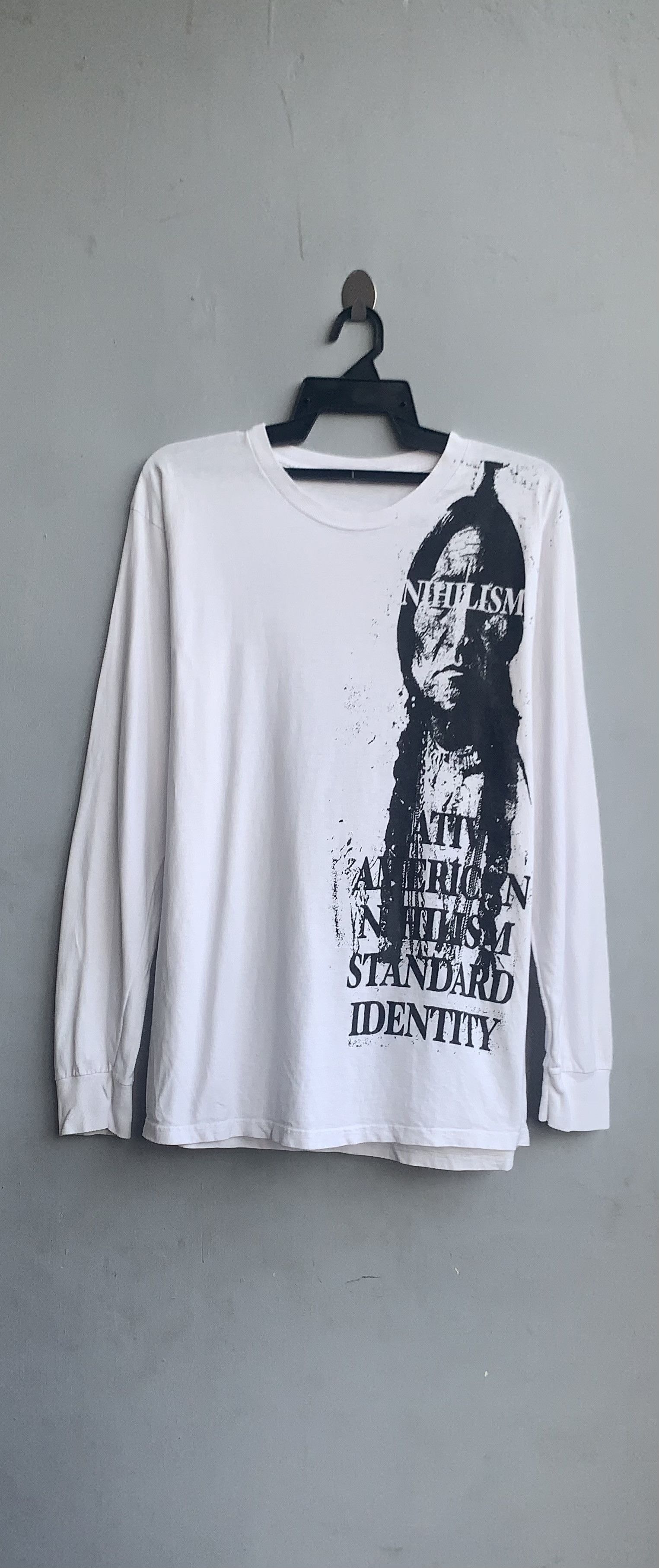 Vintage 'Nihilism' Native American Nihilism Standard Identity Tee Size US M / EU 48-50 / 2 - 1 Thumbnail