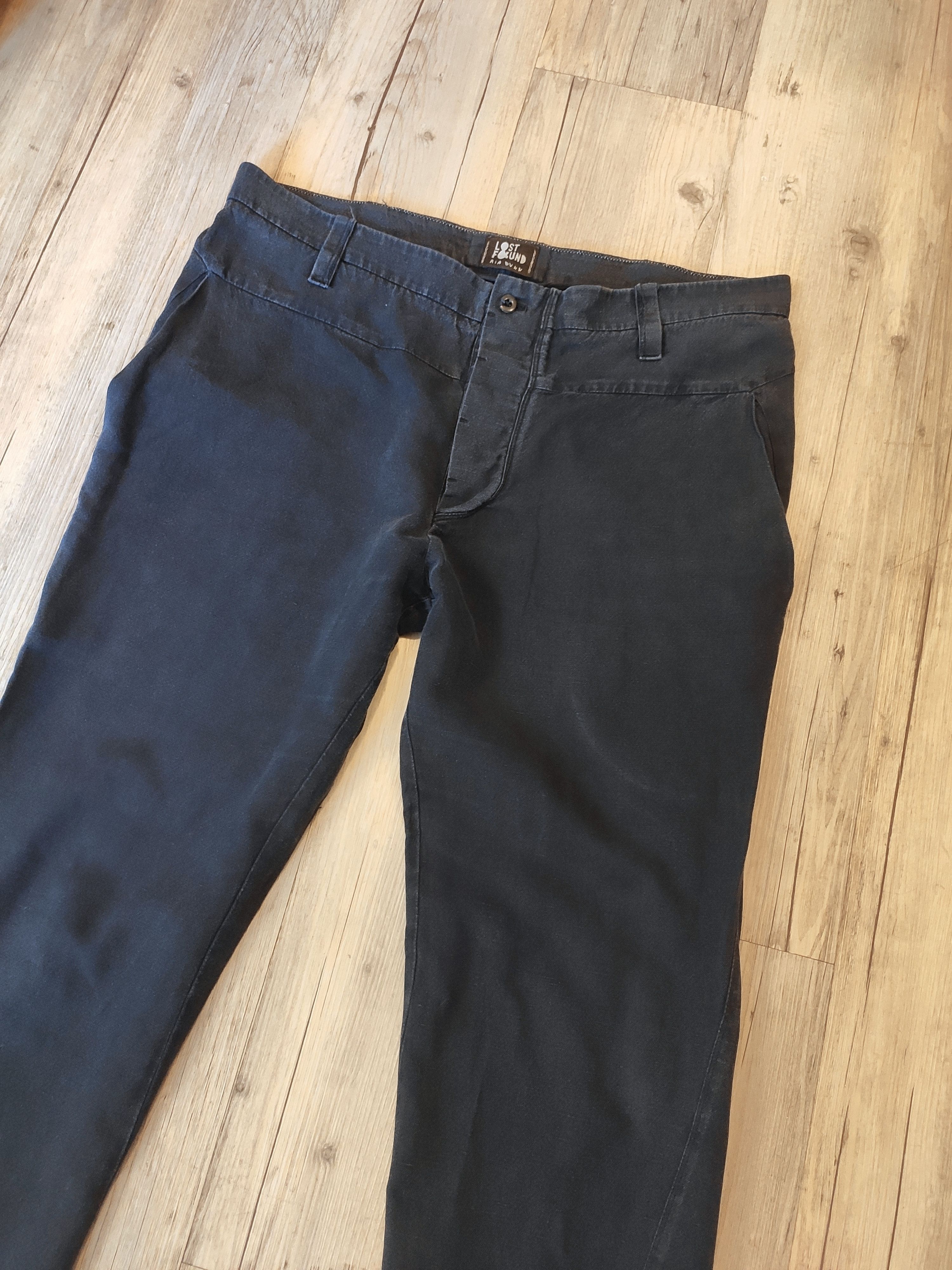 Lost & Found Ria Dunn Handstitched linen pants.Like Rick Owens or Julius Size US 34 / EU 50 - 1 Thumbnail