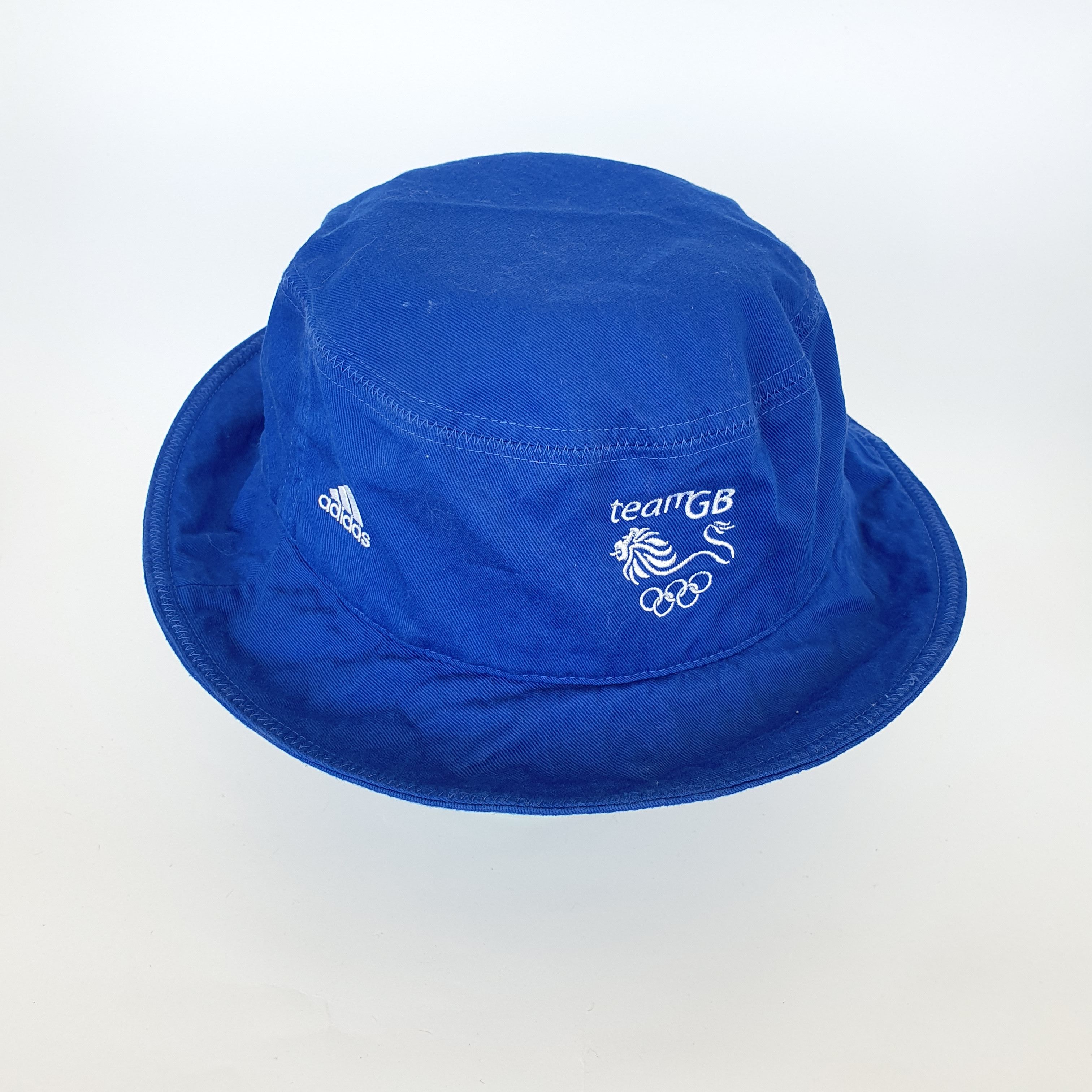 Adidas Rare Bucket hat by Adidas Olympics Team GB 2007 Size ONE SIZE - 9 Thumbnail