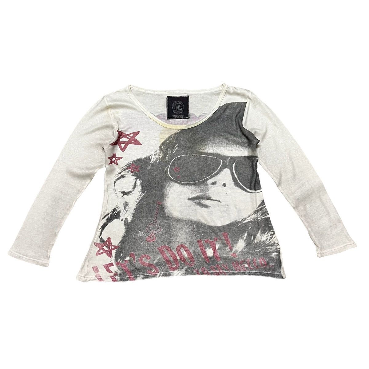 Japanese Brand Japanese Brand Big Logo Long Sleeve T Shirt Size US S / EU 44-46 / 1 - 1 Thumbnail