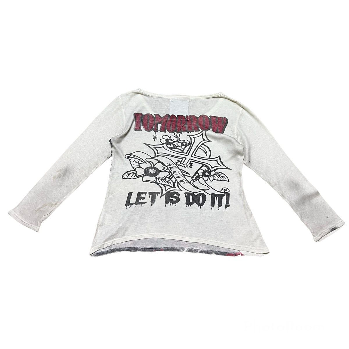 Japanese Brand Japanese Brand Big Logo Long Sleeve T Shirt Size US S / EU 44-46 / 1 - 2 Thumbnail