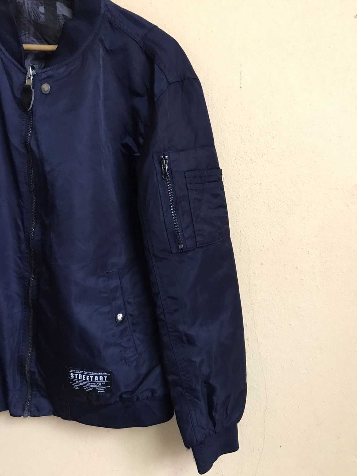 Other LONDON STREETART BOMBER JACKET NICE DESIGN Size US M / EU 48-50 / 2 - 6 Thumbnail