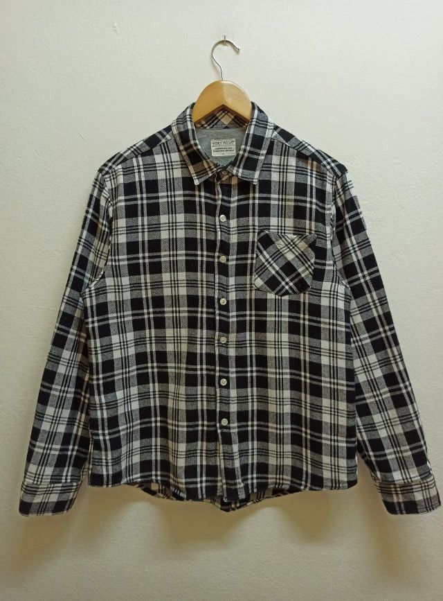 Flannel Rare Japan Flannel Tshirt Ford Point (c31) Size US M / EU 48-50 / 2 - 1 Thumbnail