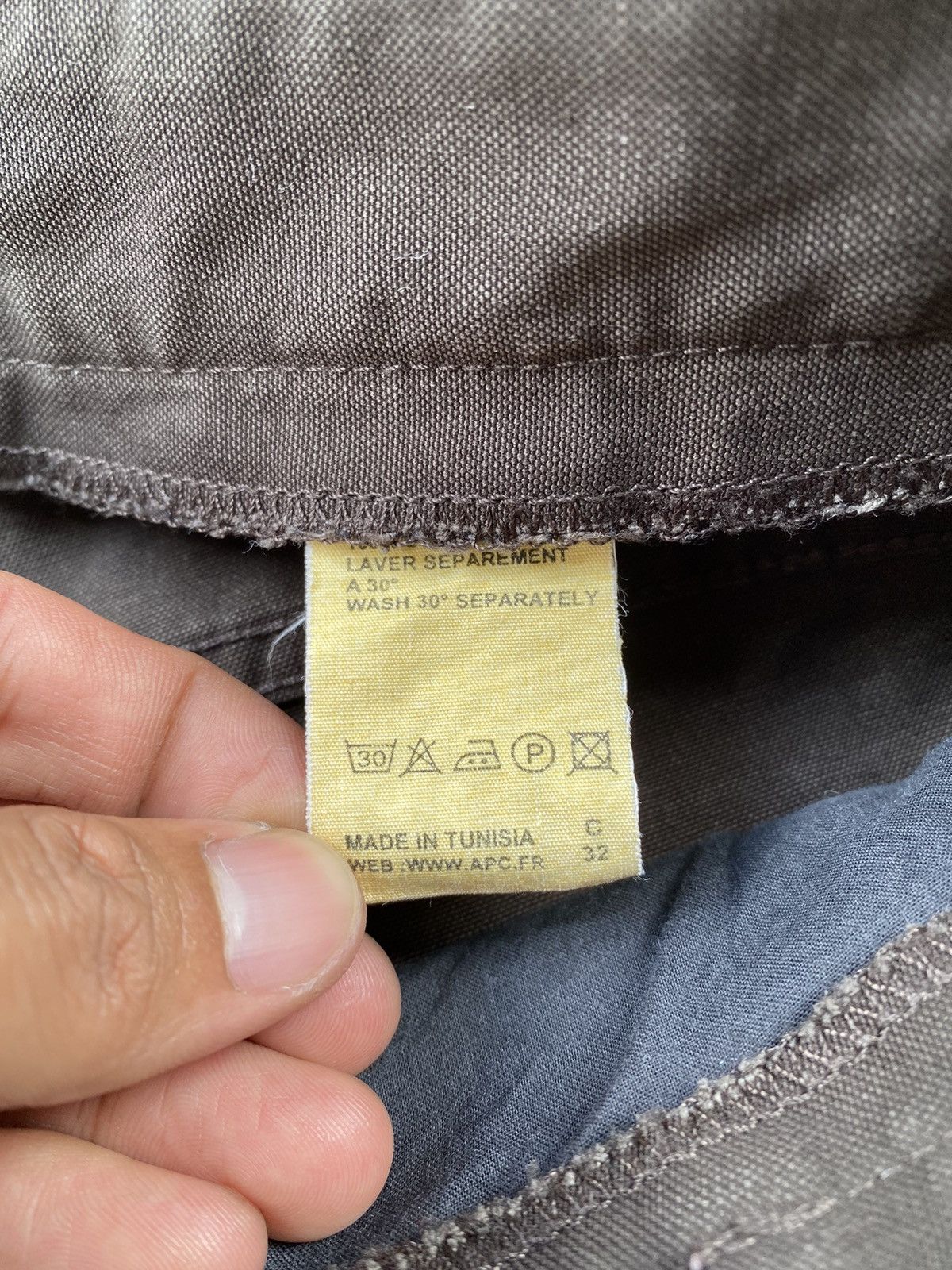 A.P.C. Vintage A.P.C Cotton Faded Pants Size US 30 / EU 46 - 7 Thumbnail