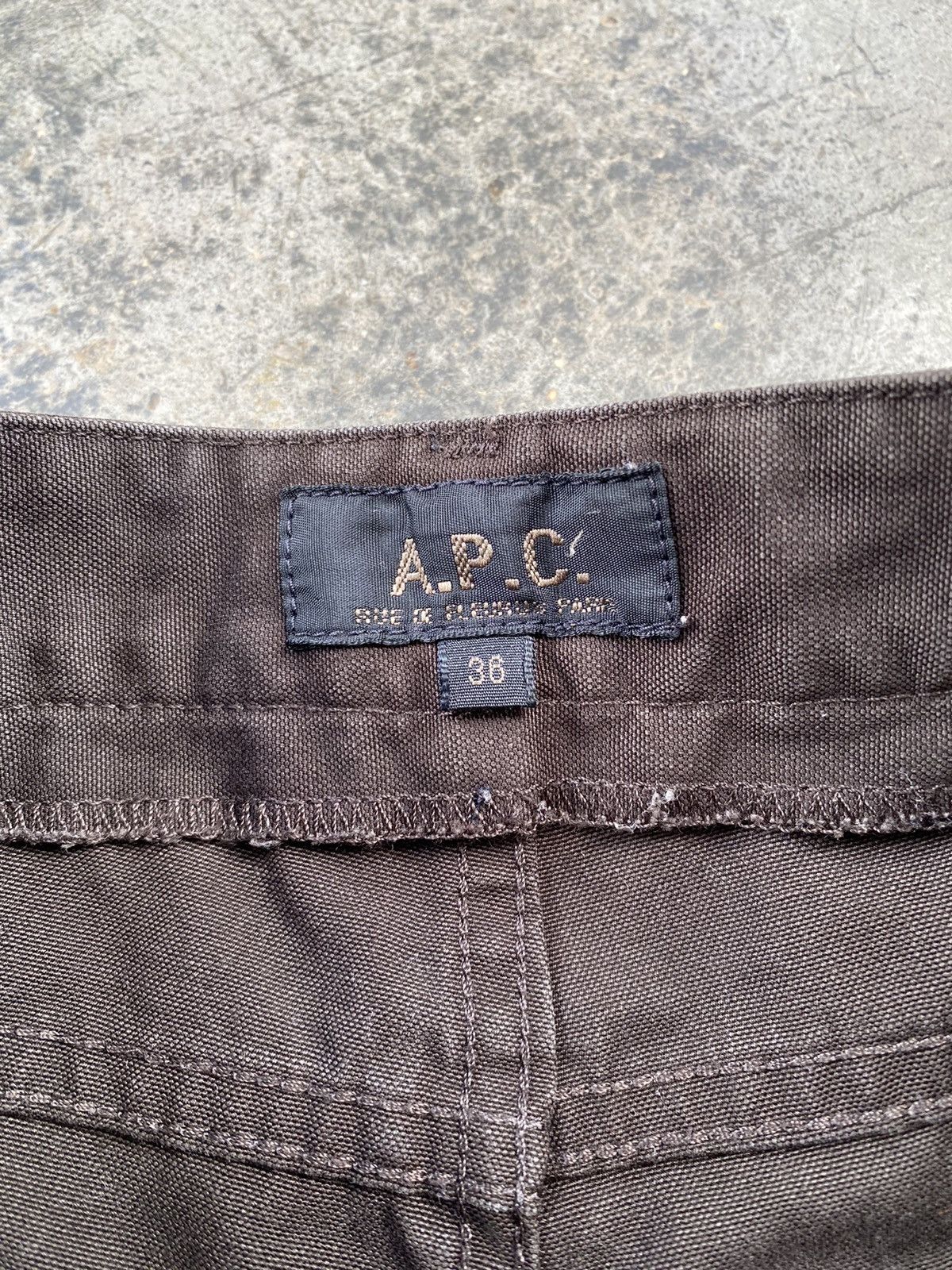 A.P.C. Vintage A.P.C Cotton Faded Pants Size US 30 / EU 46 - 6 Thumbnail