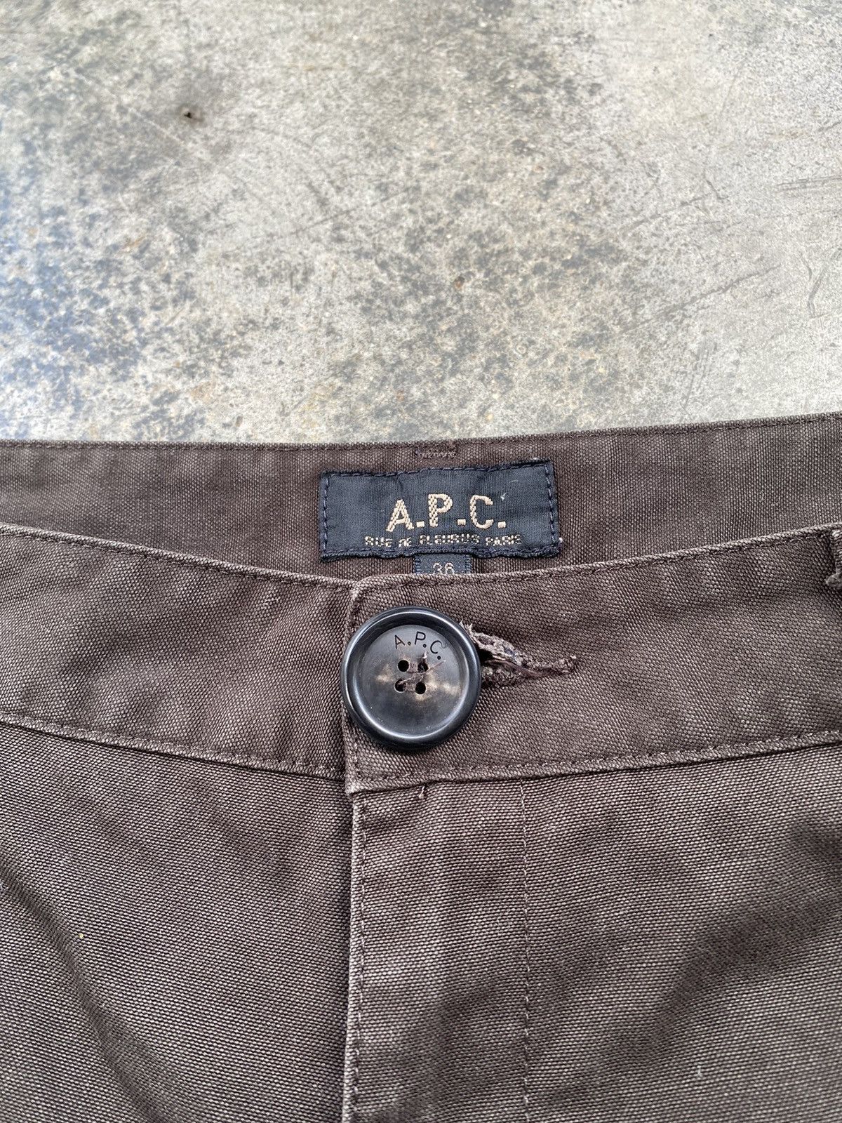 A.P.C. Vintage A.P.C Cotton Faded Pants Size US 30 / EU 46 - 8 Thumbnail