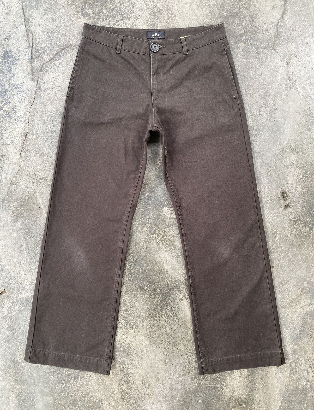 A.P.C. Vintage A.P.C Cotton Faded Pants Size US 30 / EU 46 - 1 Thumbnail
