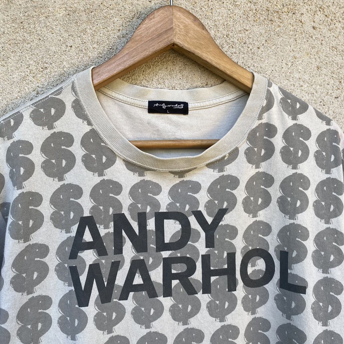 Andy Warhol Thrashed Faded Vintage Y2K Andy Warhol ERD GRUNGE TEE Size US L / EU 52-54 / 3 - 2 Thumbnail