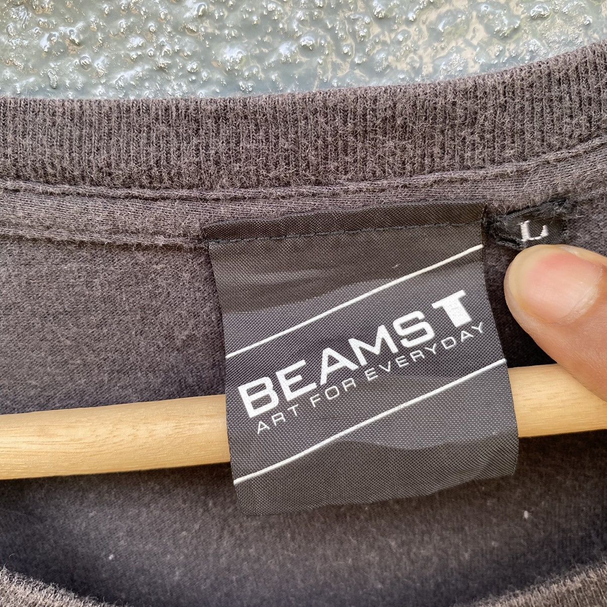 Beams Plus Thrashed Faded Beams Art For Everyday ERD GRUNGE VINTAGE TEE Size US L / EU 52-54 / 3 - 3 Thumbnail