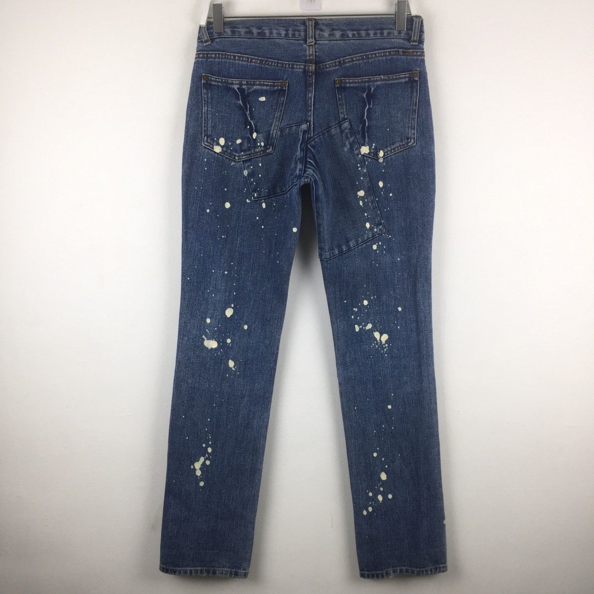 Japanese Brand × Vintage Patchwork sashiko stitch like helmut lang painter jean Size US 31 - 5 Thumbnail