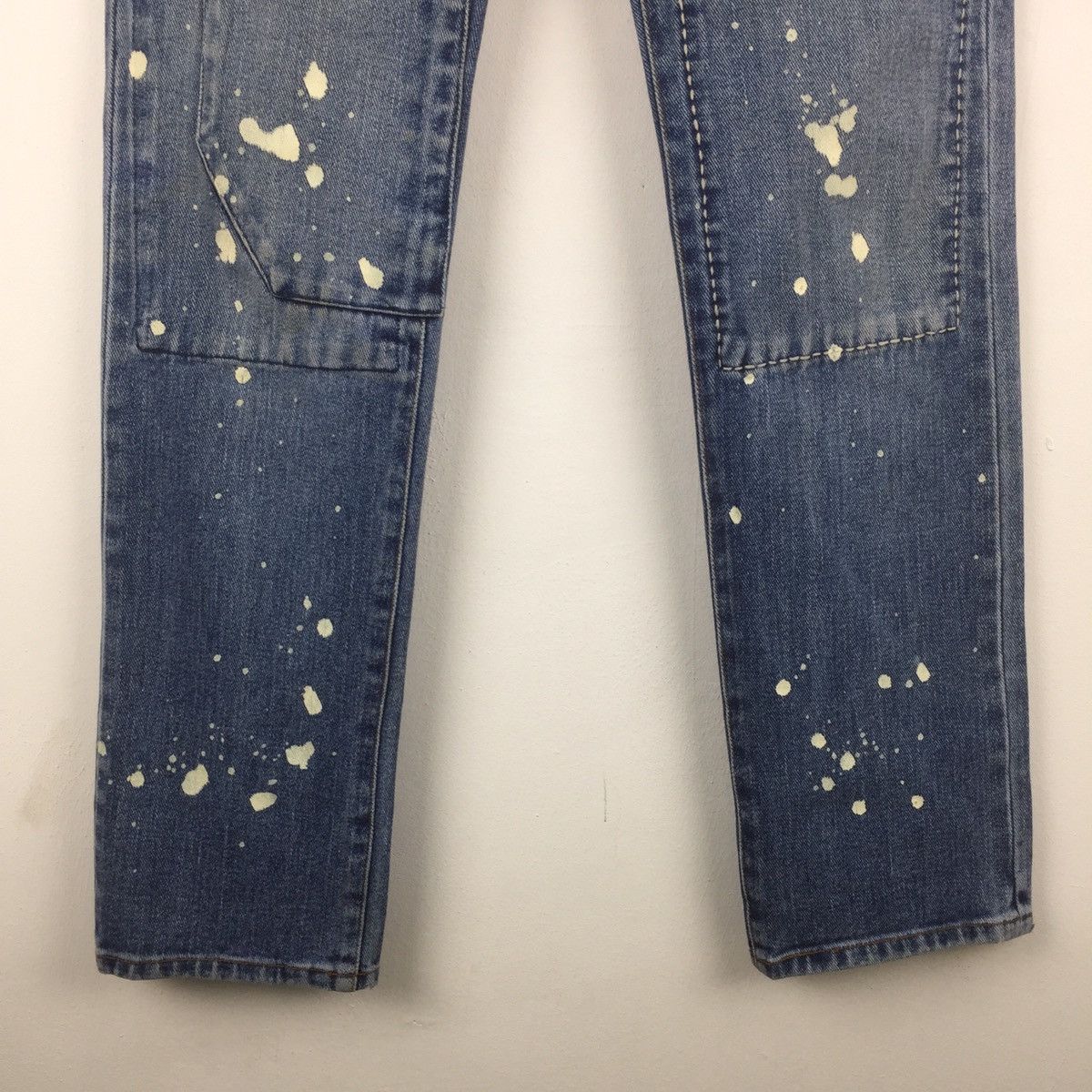 Japanese Brand × Vintage Patchwork sashiko stitch like helmut lang painter jean Size US 31 - 2 Thumbnail