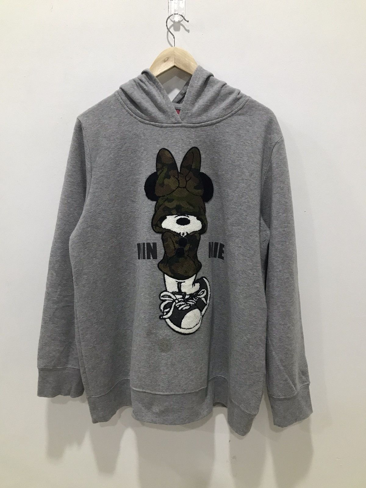Disney Disney Minie Mouse Hooded Sweatshirt Size US XL / EU 56 / 4 - 4 Thumbnail