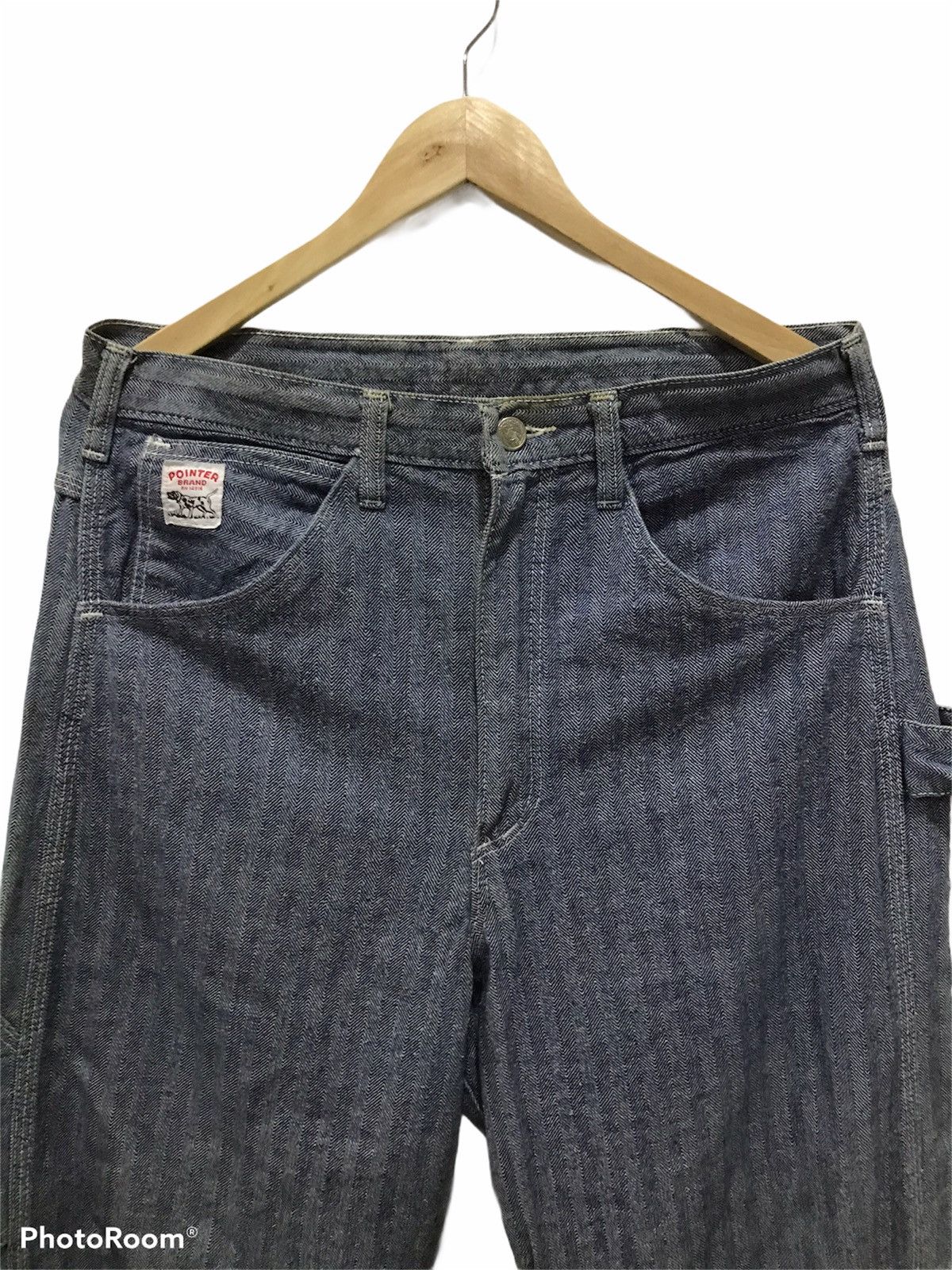 Pointer Vintage POINTER carpenter cargo baggy easy pant Size US 32 / EU 48 - 4 Thumbnail