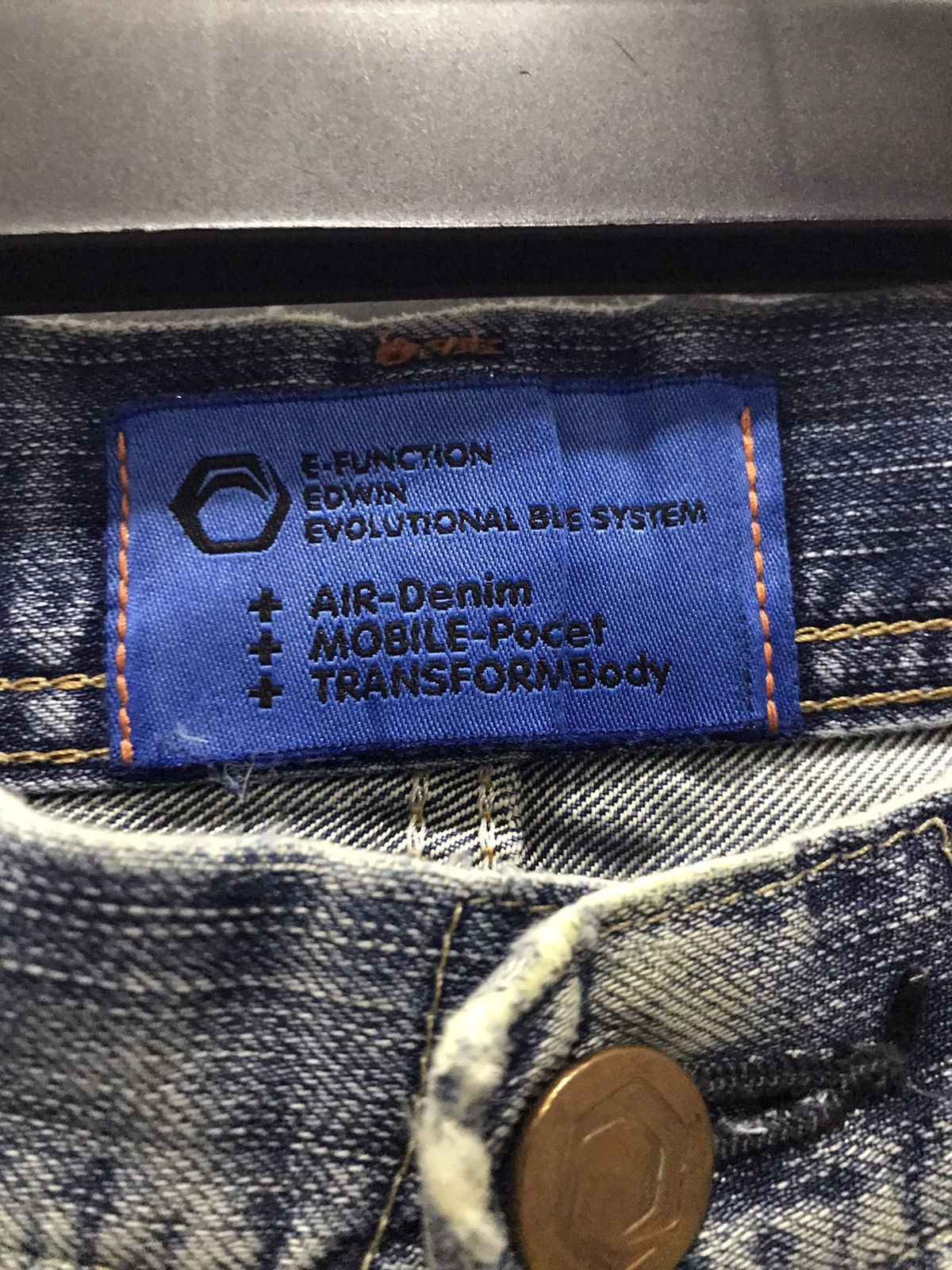 Edwin Rare🔥🔥 E-Function J Curve Denim Jeans Pants Size US 28 / EU 44 - 9 Thumbnail