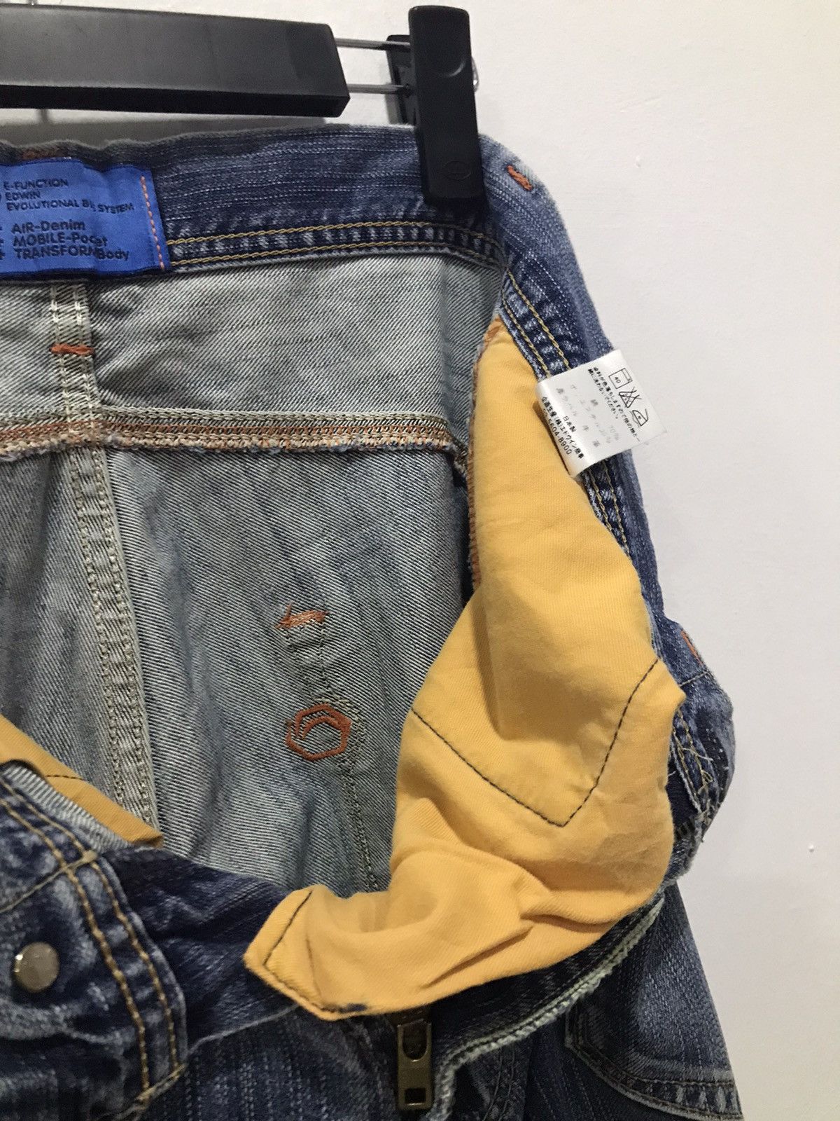 Edwin Rare🔥🔥 E-Function J Curve Denim Jeans Pants Size US 28 / EU 44 - 21 Thumbnail