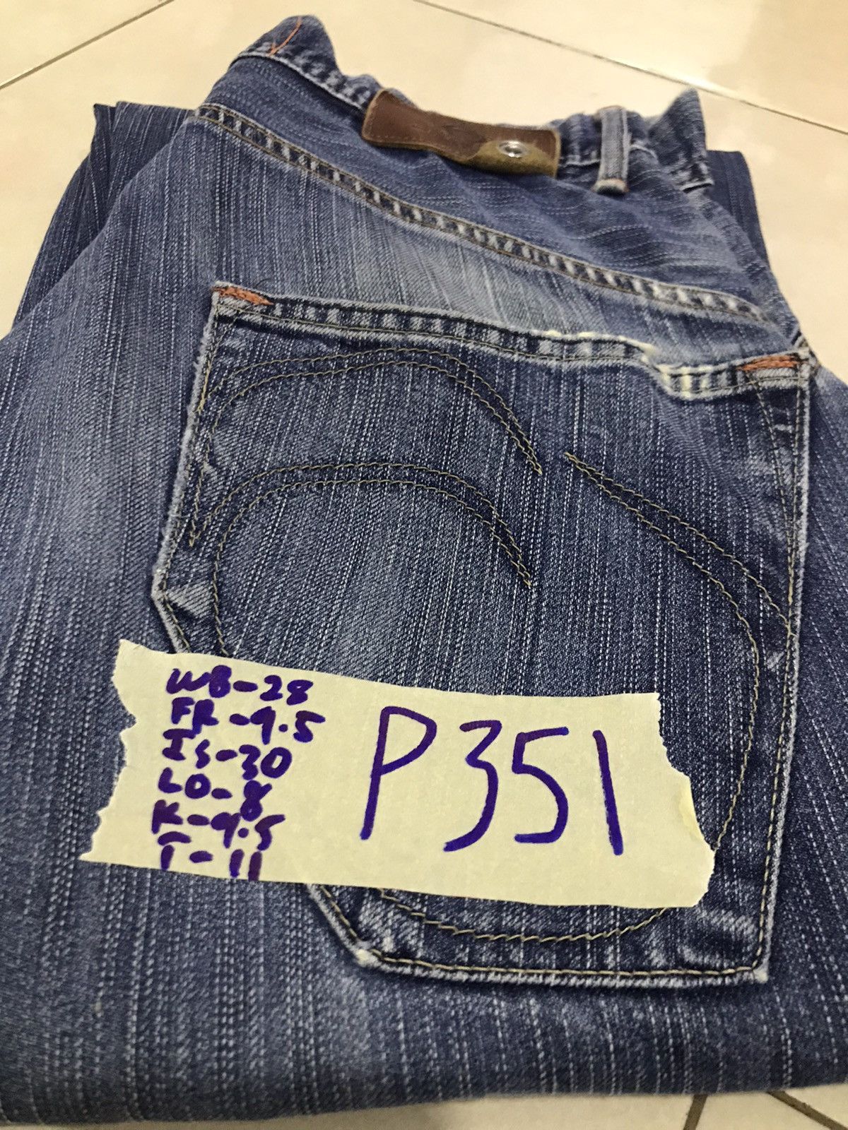 Edwin Rare🔥🔥 E-Function J Curve Denim Jeans Pants Size US 28 / EU 44 - 22 Thumbnail