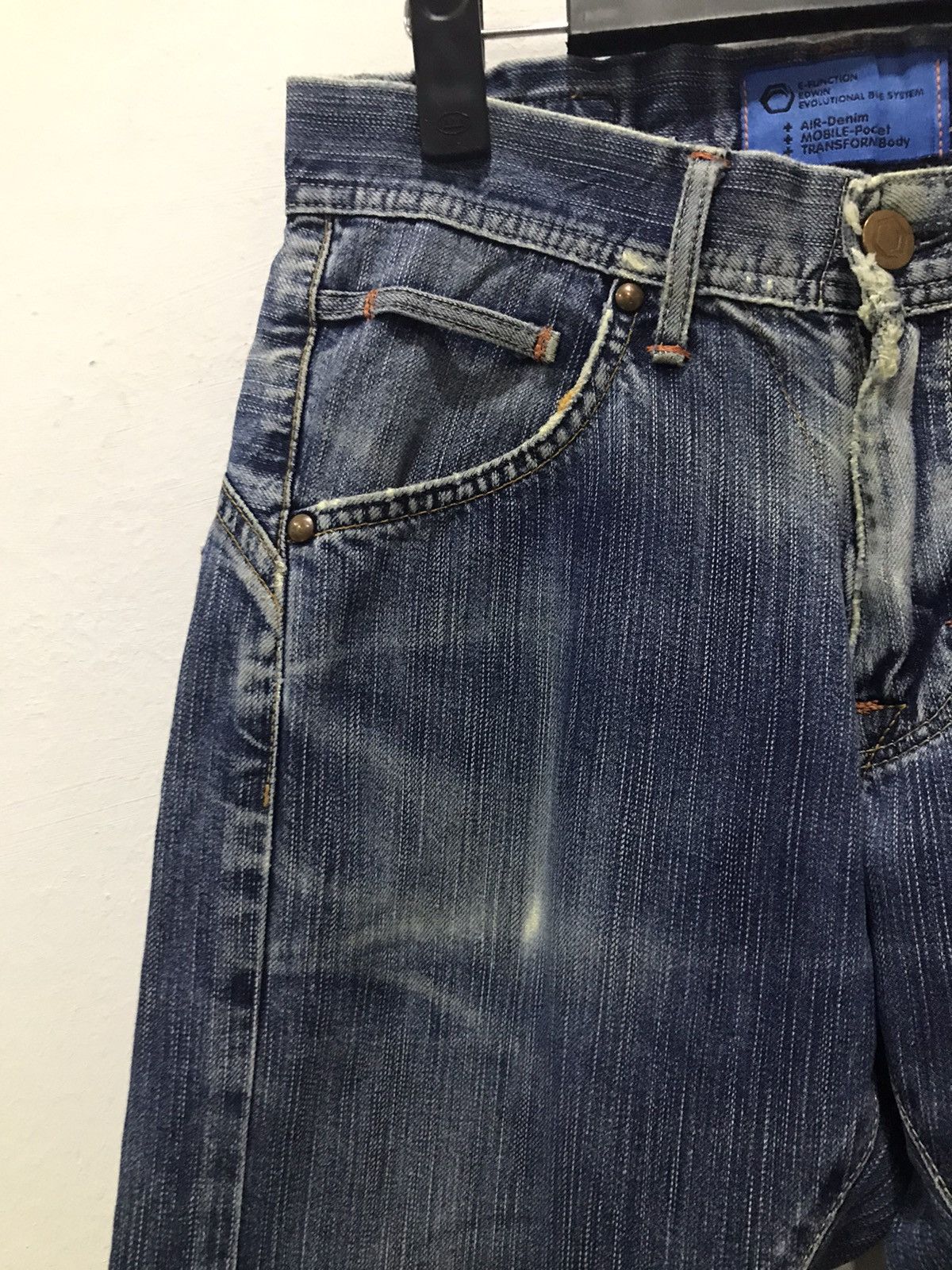 Edwin Rare🔥🔥 E-Function J Curve Denim Jeans Pants Size US 28 / EU 44 - 6 Thumbnail