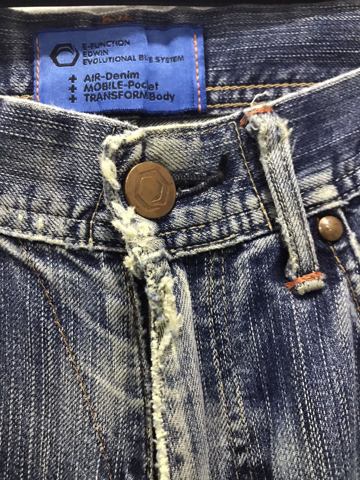Edwin Rare🔥🔥 E-Function J Curve Denim Jeans Pants Size US 28 / EU 44 - 8 Thumbnail