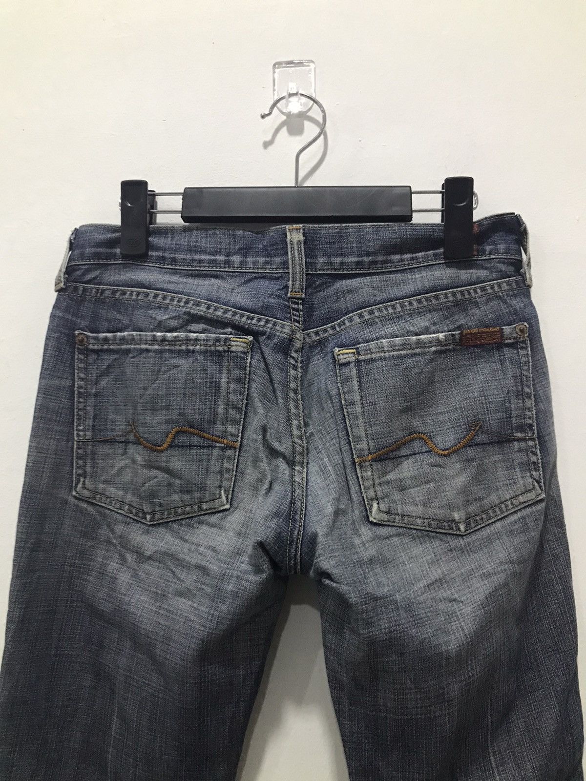 7 For All Mankind 7 for All mankind cut off denim short jeans Size US 29 - 15 Thumbnail