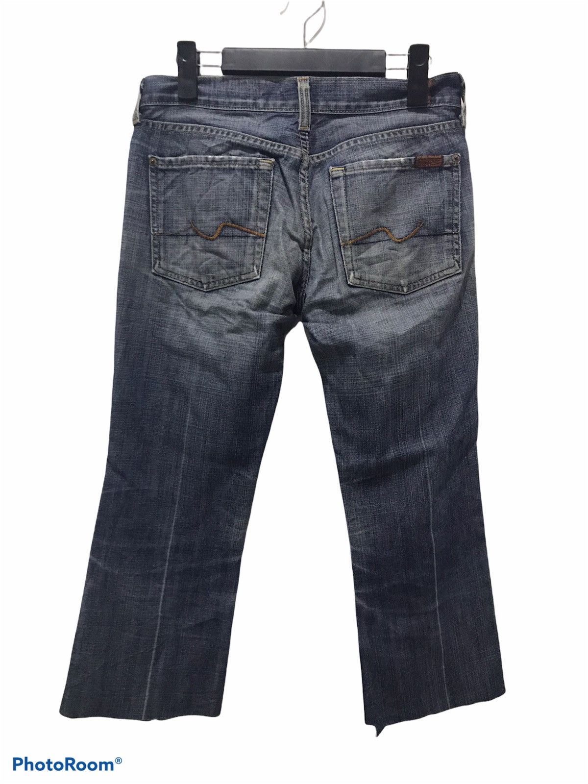 7 For All Mankind 7 for All mankind cut off denim short jeans Size US 29 - 2 Thumbnail