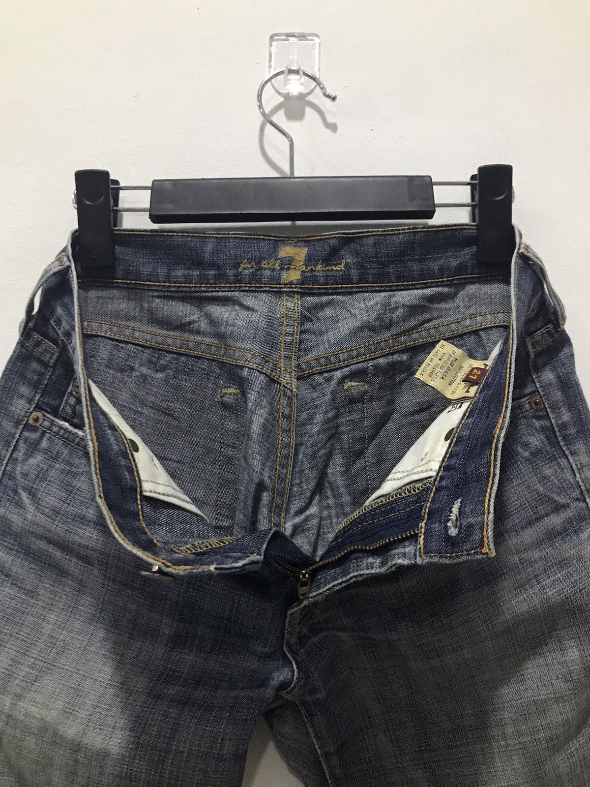 7 For All Mankind 7 for All mankind cut off denim short jeans Size US 29 - 21 Thumbnail