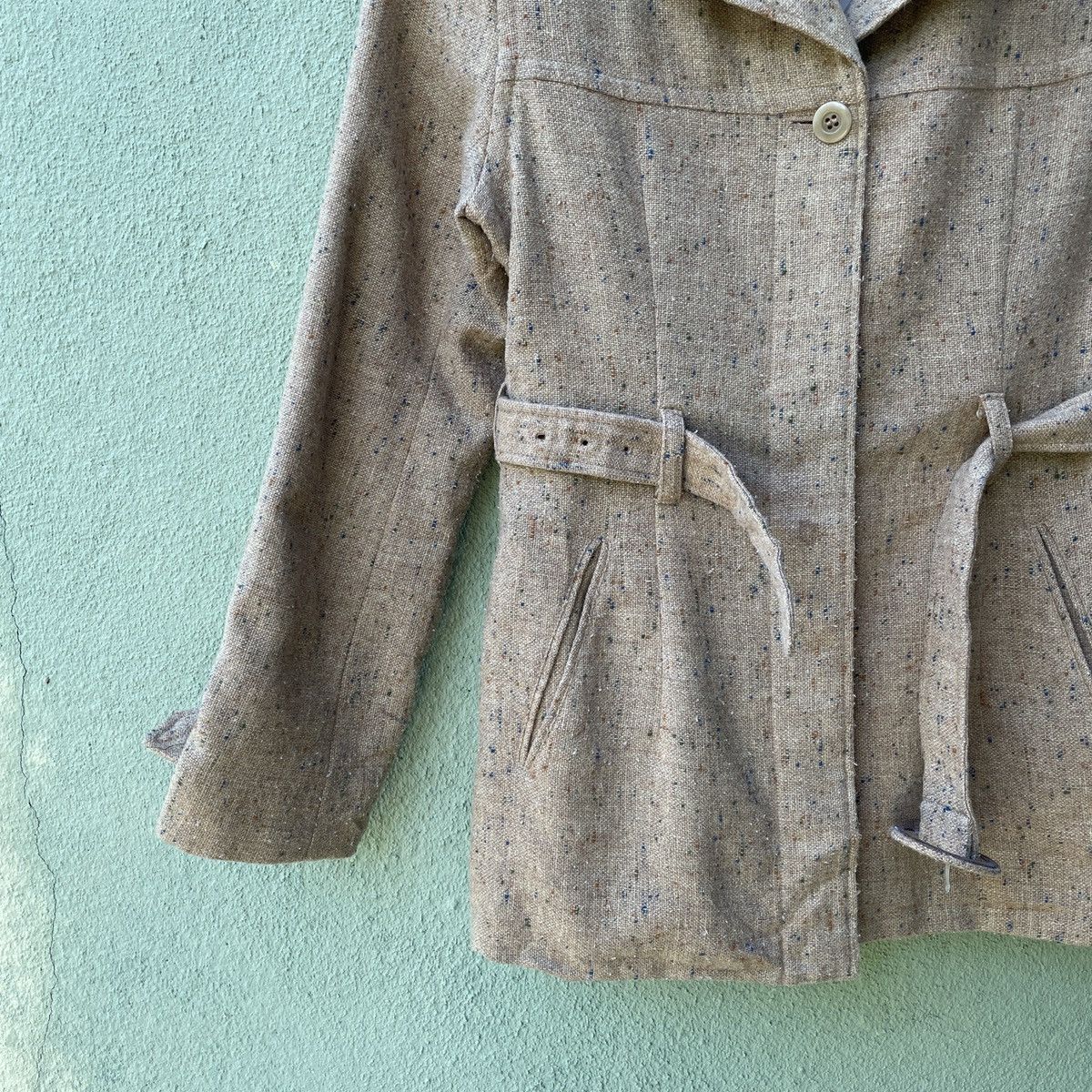 Fiorucci Vintage Fiorucci Italy Wool Coat Jacket Size XS Size US XS / EU 42 / 0 - 4 Thumbnail